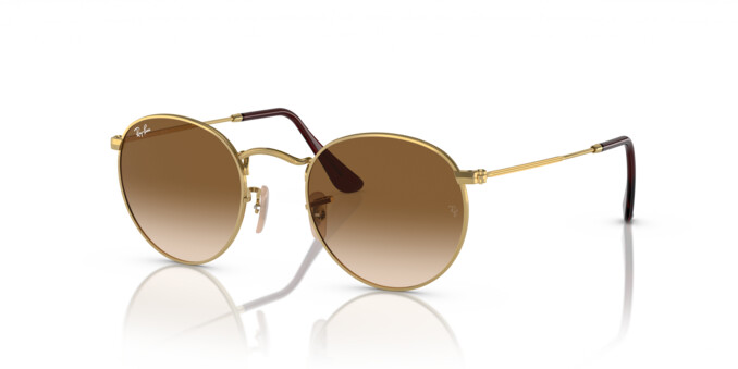 [products.image.angle_left01] Ray-Ban ROUND METAL 0RB3447 001/51 Sonnenbrille