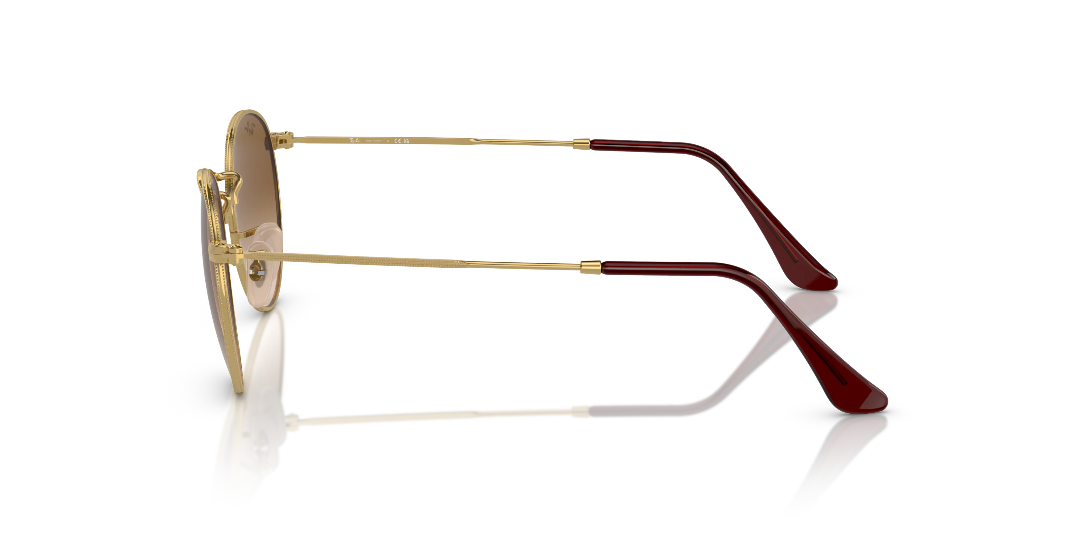 Angle_Left02, Ray-Ban Round Metal 0RB3447 001/51 Sonnenbrille