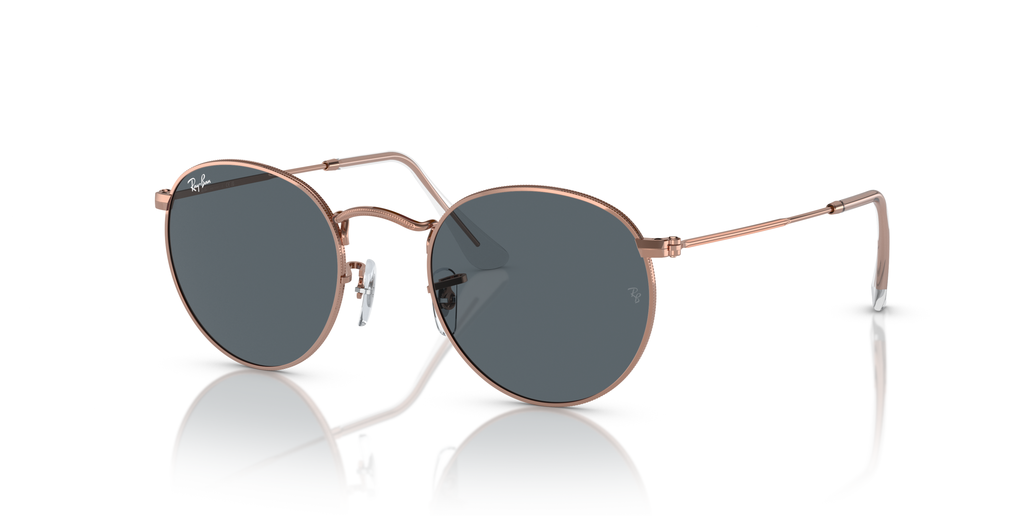 [products.image.angle_left01] Ray-Ban ROUND METAL 0RB3447 9202R5 Sonnenbrille