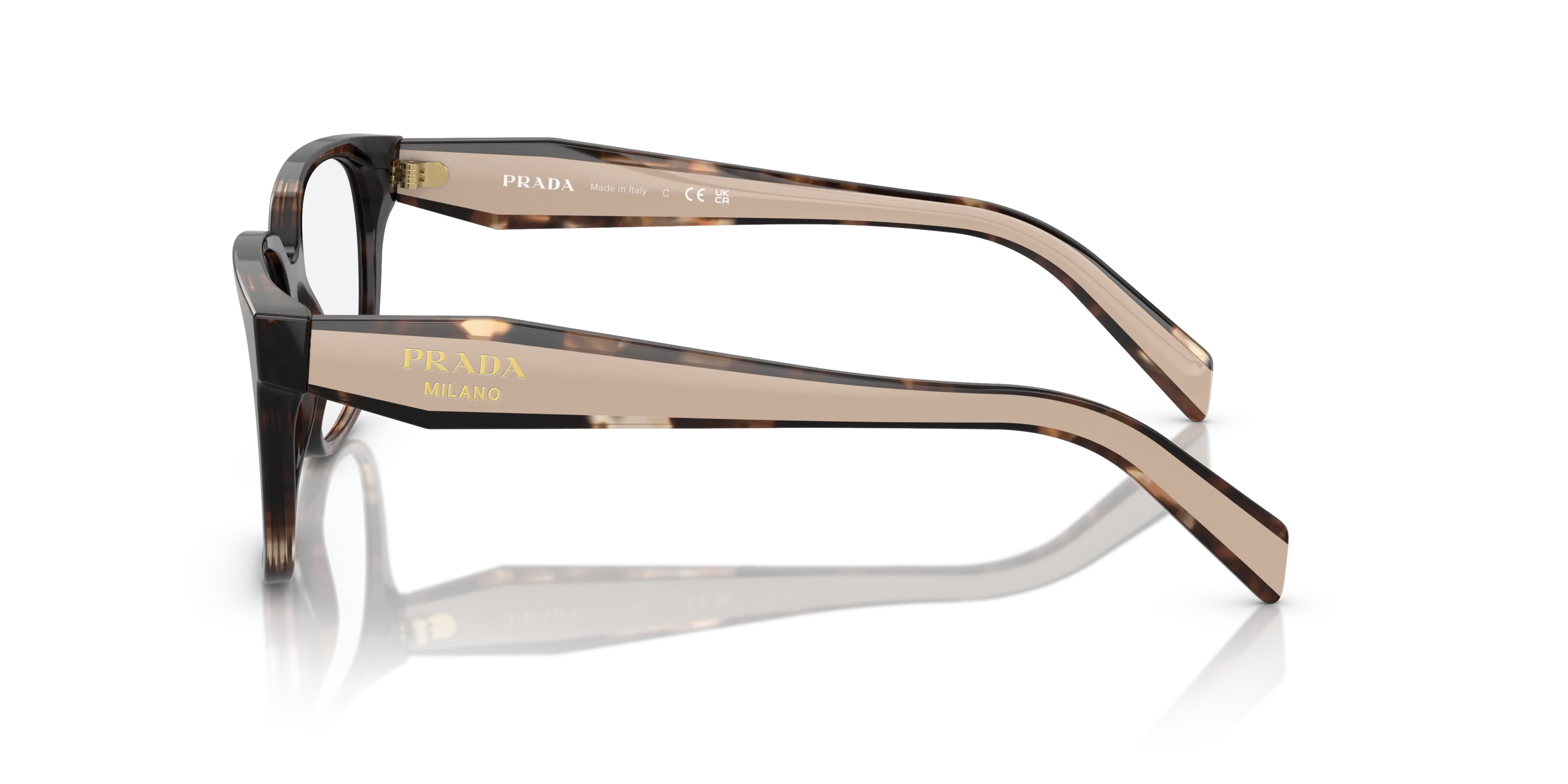 Angle_Left02, Prada PR 17ZV 0PR 17ZV 07R1O1 Brille