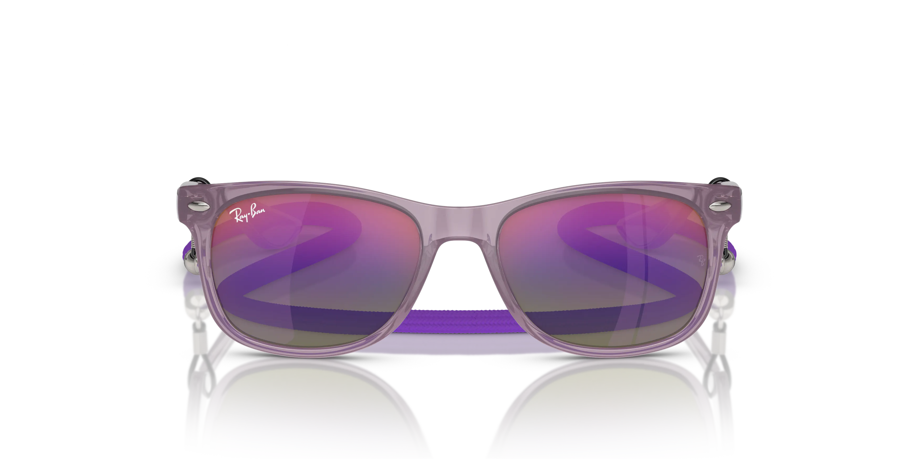Front, Ray-Ban New Wayfarer Kids 0RJ9052S 7147B1 Sonnenbrille