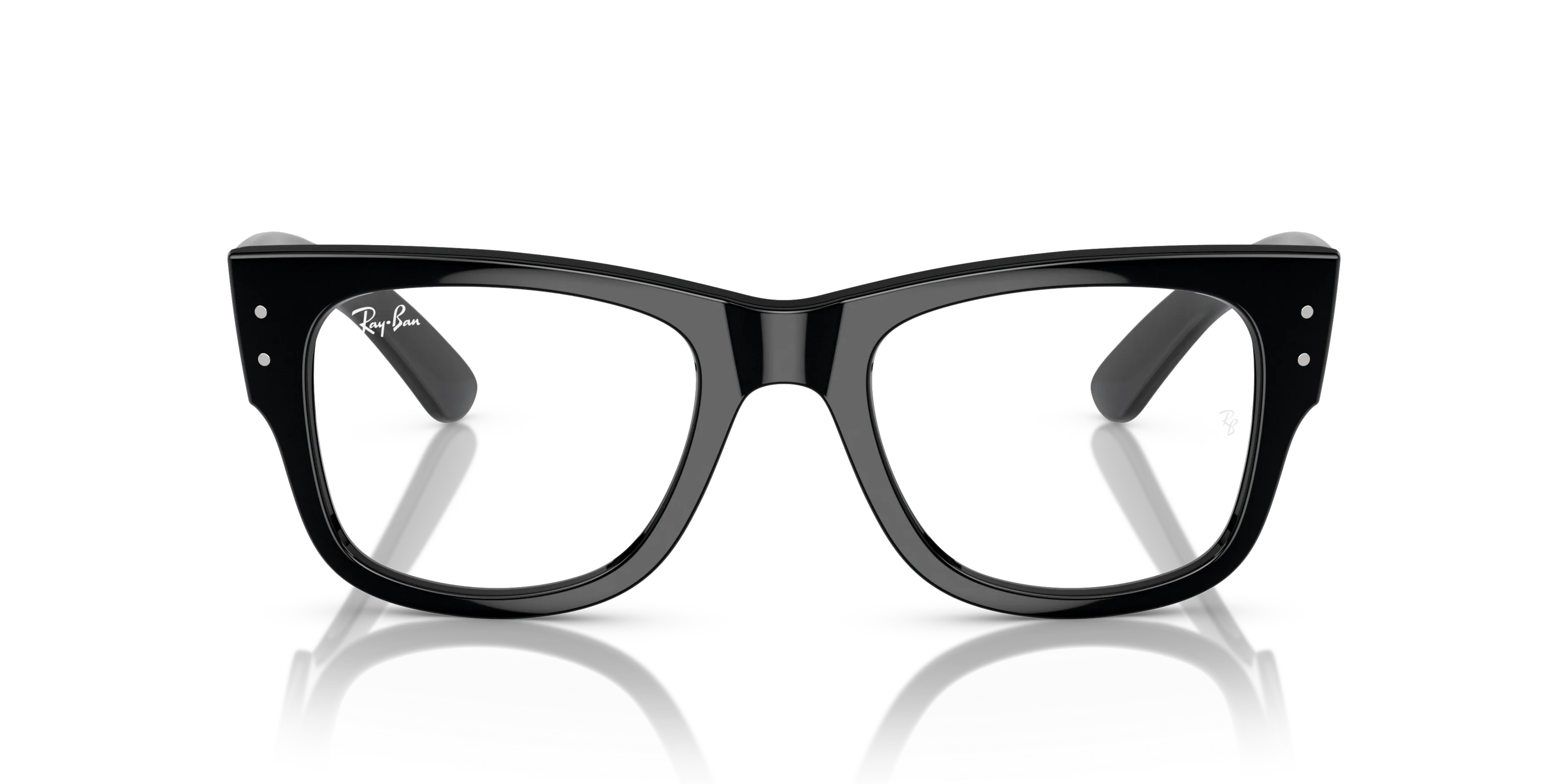 Front, Ray-Ban Mega Wayfarer Optics 0RX0840V 2000 Brille