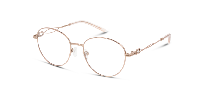 Angle_Left01 DbyD 0DB1133T 002 Brille Rosa, Goldfarben