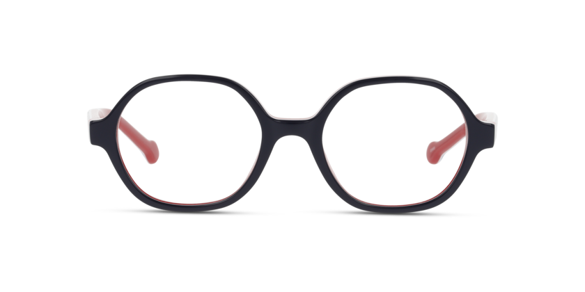 Front UNOFFICIAL 0UJ3011 001 Brille Blau, Rot