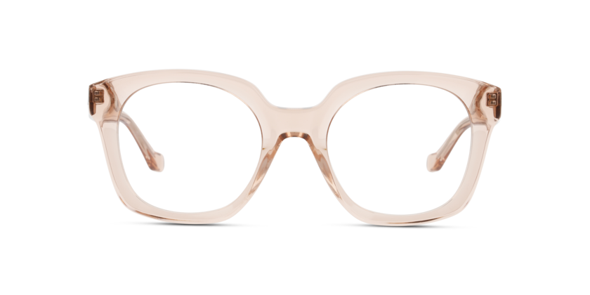 Front UNOFFICIAL 0UO2164 002 Brille Transparent, Rosa