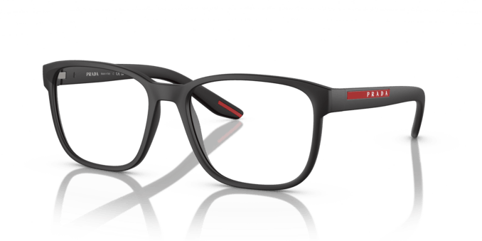 Angle_Left01 Prada Linea Rossa 0PS 06PV DG01O1 Brille Schwarz