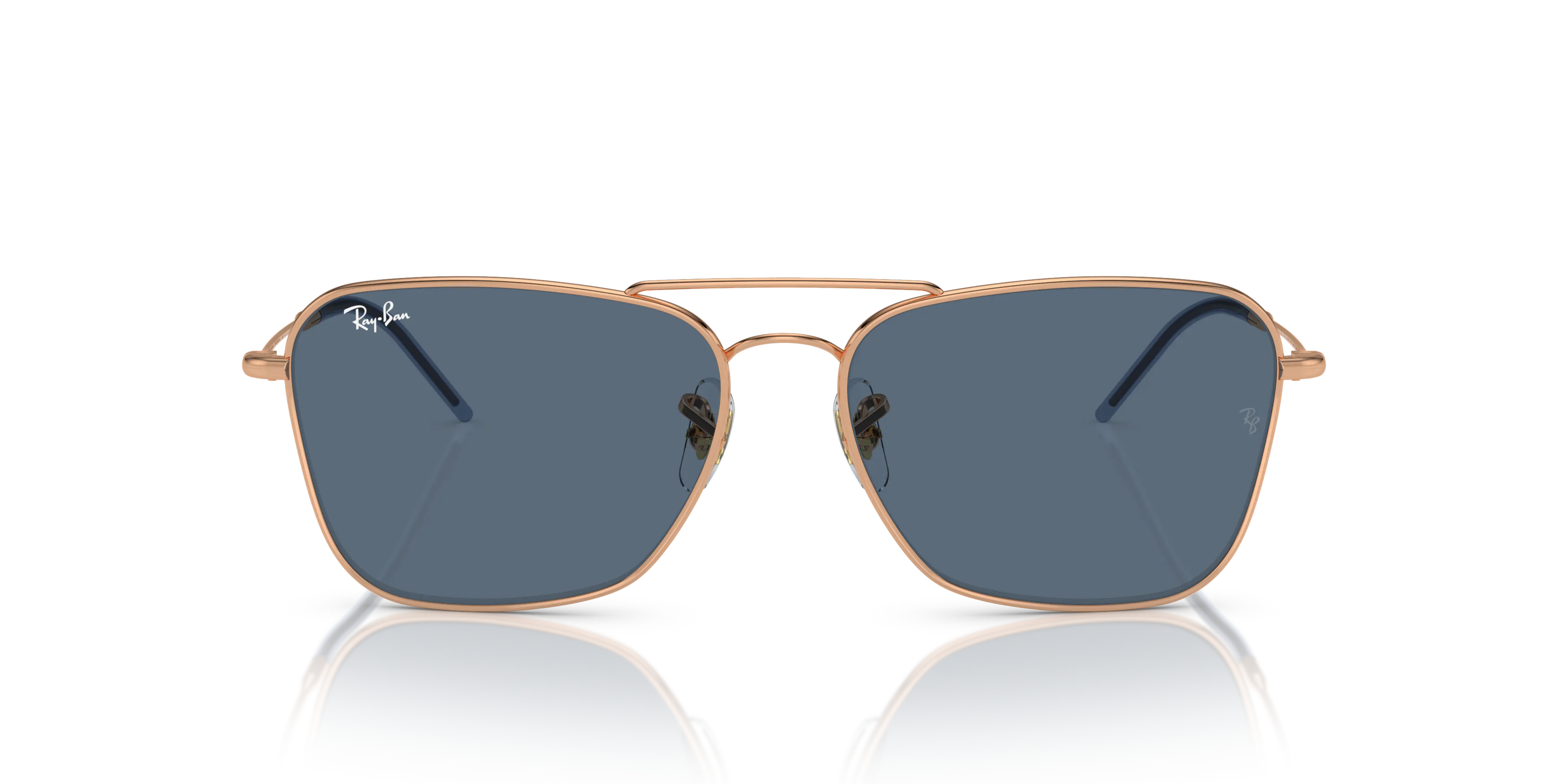 Front, Ray-Ban CARAVAN REVERSE 0RBR0102S 92023A Sonnenbrille