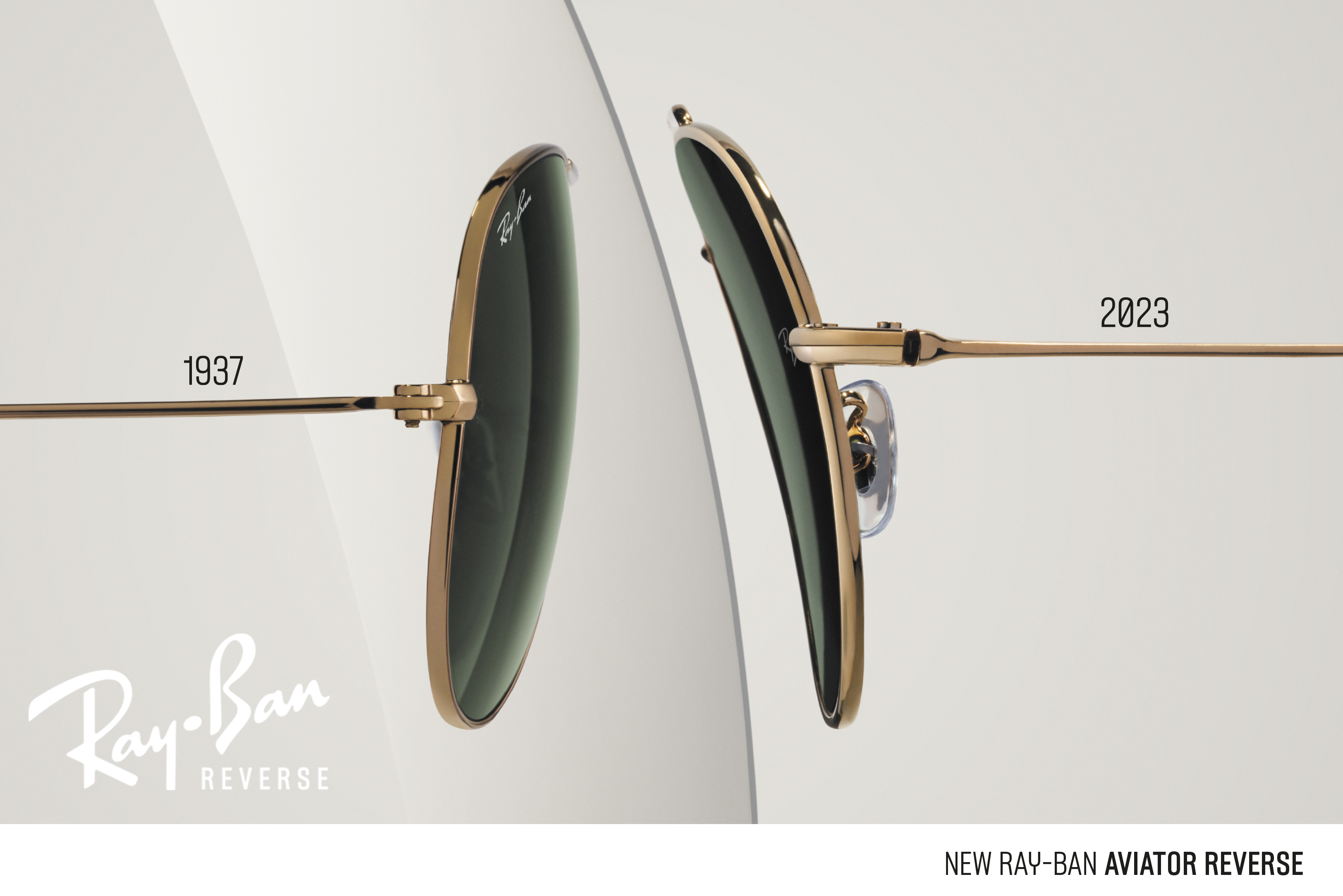 [products.image.on_model_female03] Ray-Ban AVIATOR REVERSE 0RBR0101S 001/VR Sonnenbrille