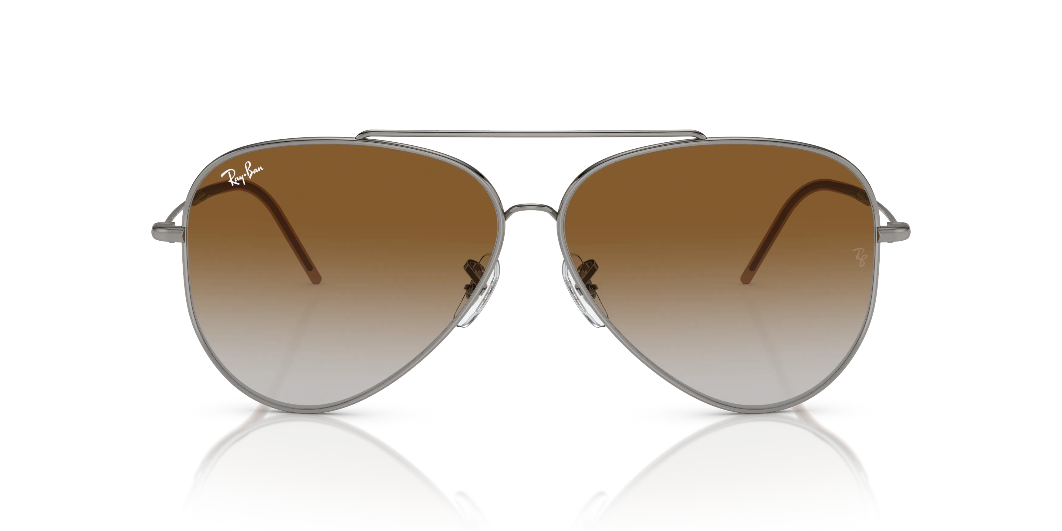 Front, Ray-Ban AVIATOR REVERSE 0RBR0101S 004/CB Sonnenbrille