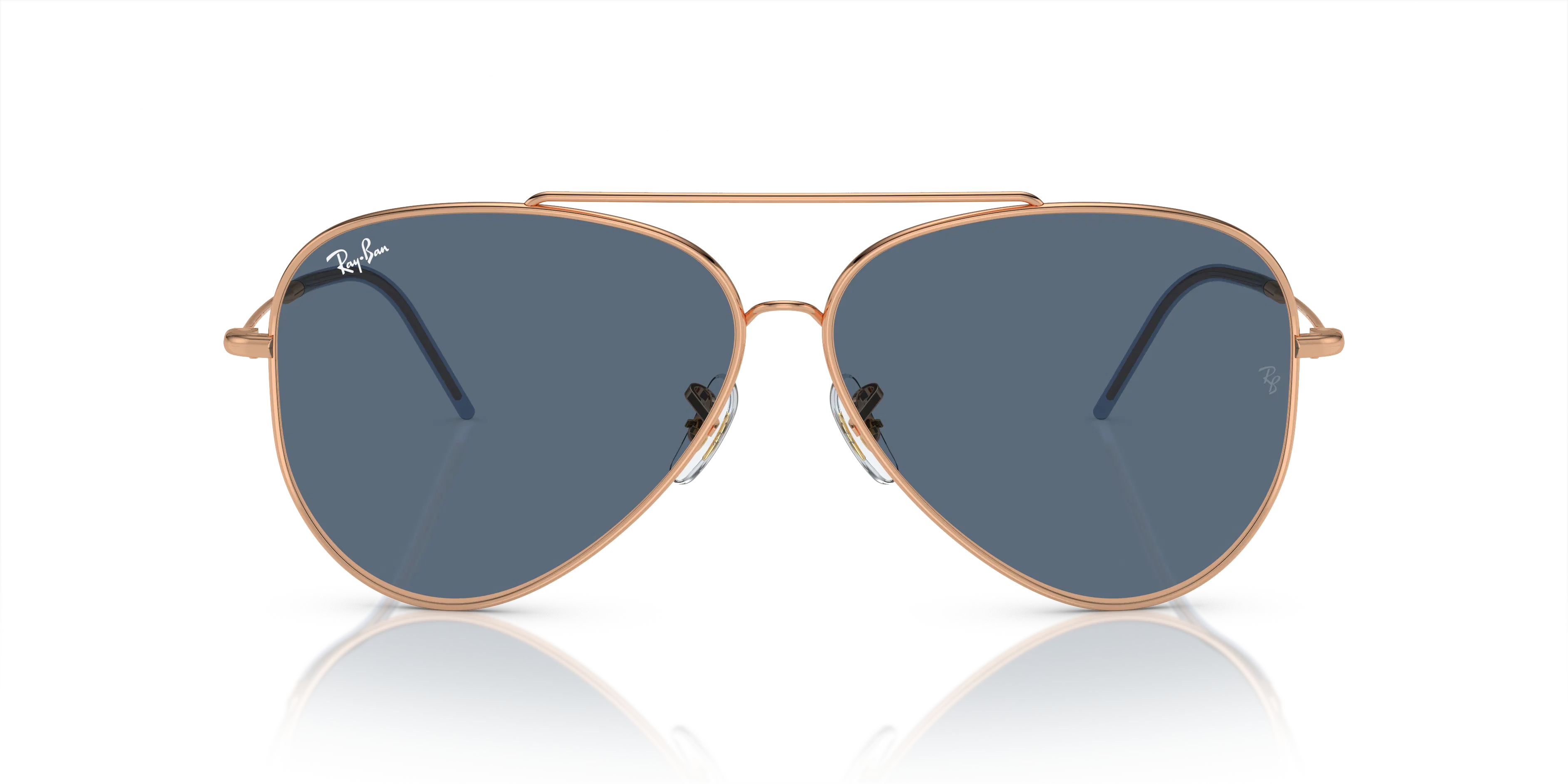 Front, Ray-Ban AVIATOR REVERSE 0RBR0101S 92023A Sonnenbrille