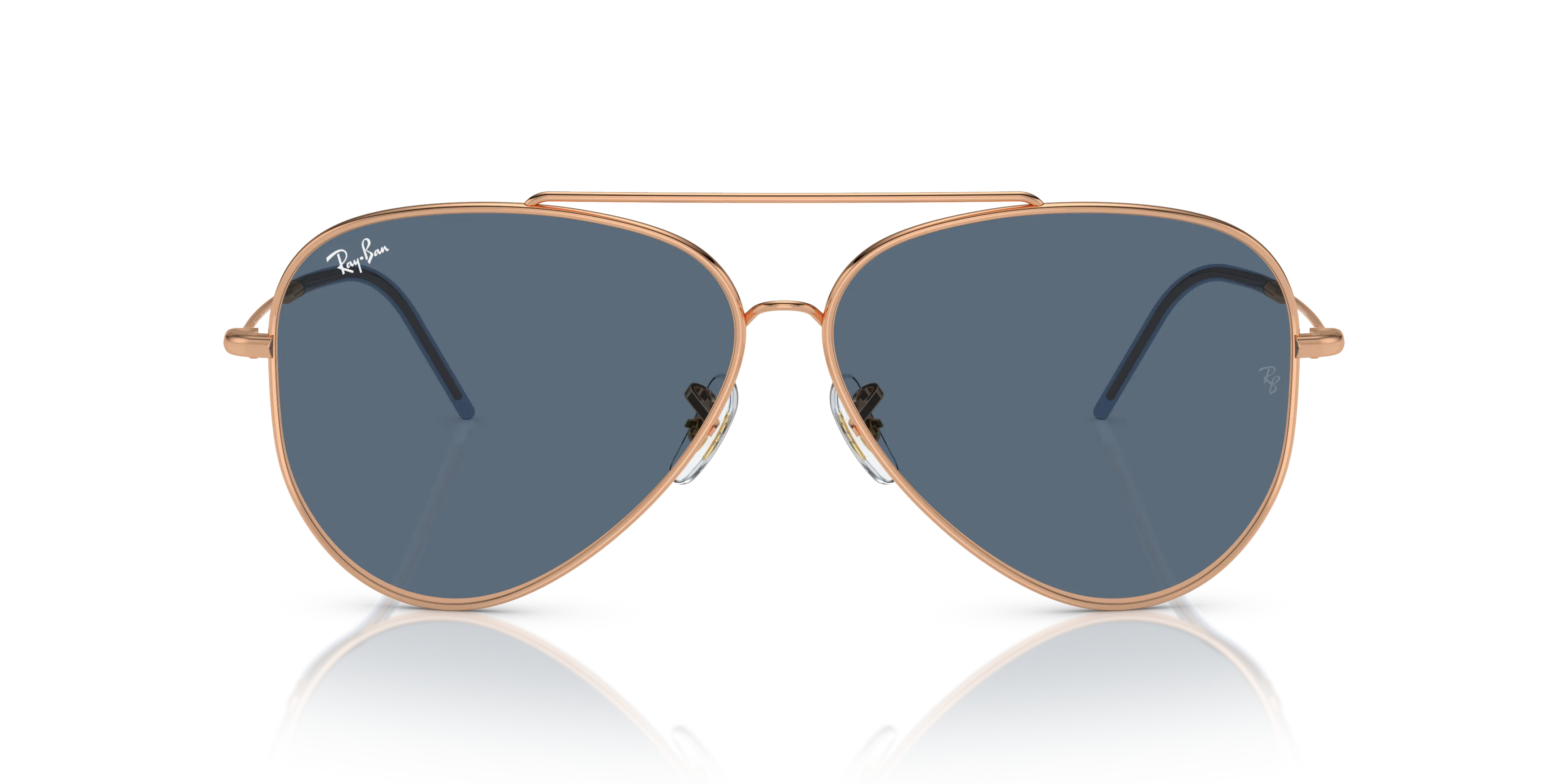 Front, Ray-Ban AVIATOR REVERSE 0RBR0101S 92023A Sonnenbrille