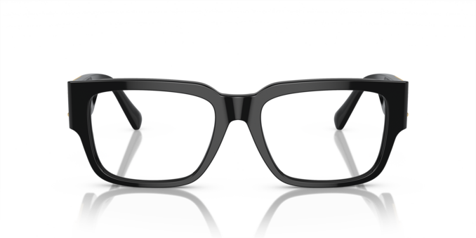 Front Versace 0VE3350 GB1 Brille Schwarz
