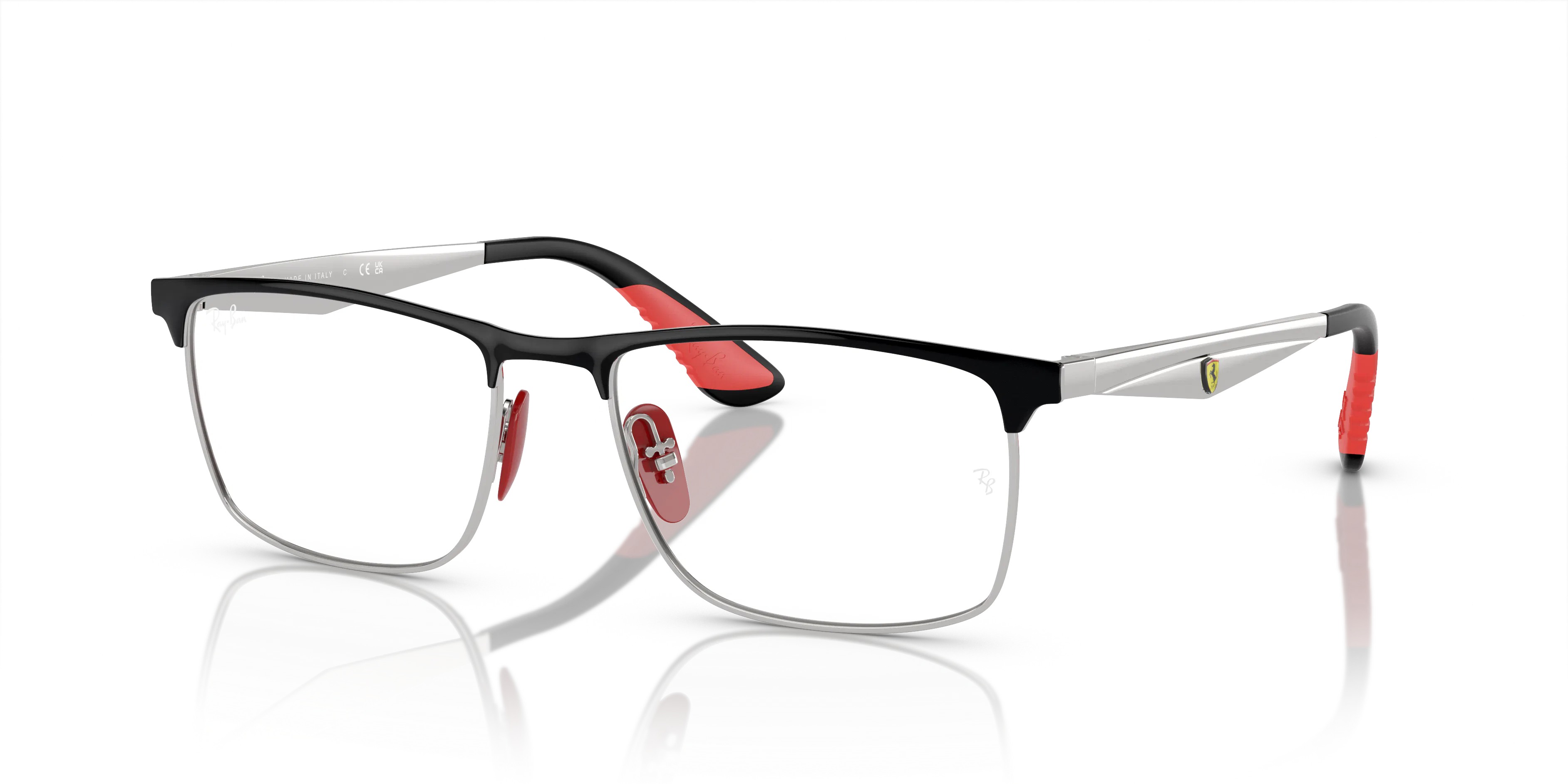 Angle_Left01, Ray-Ban Optics Scuderia Ferrari Collection 0RX6516M F060 Brille