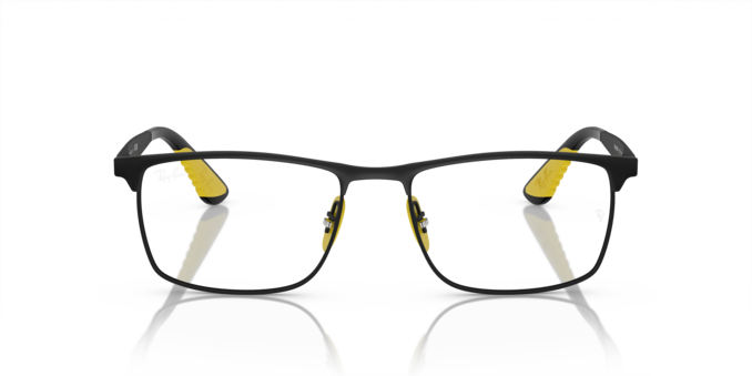 Front Ray-Ban 0RX6516M F091 Brille Schwarz