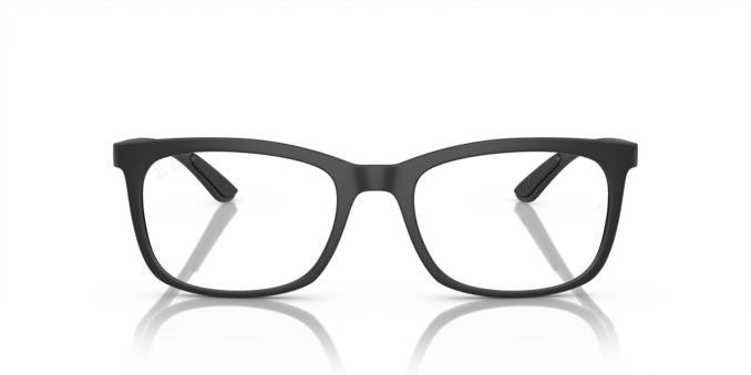 Front Ray-Ban 0RX7230 5204 Brille Schwarz
