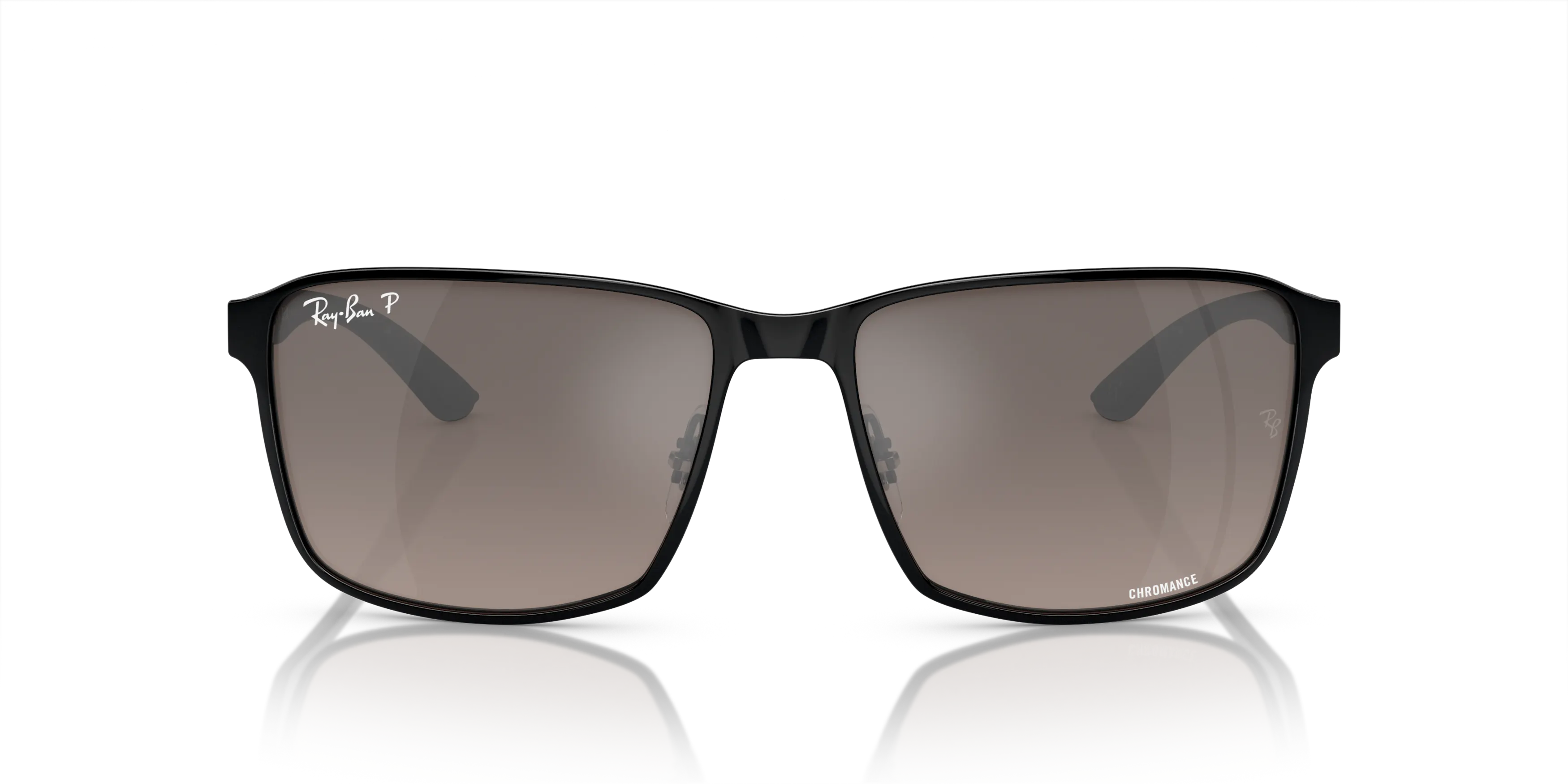 Front, Ray-Ban RB3721 Polarized+ Lenses 0RB3721CH 186/5J Sonnenbrille