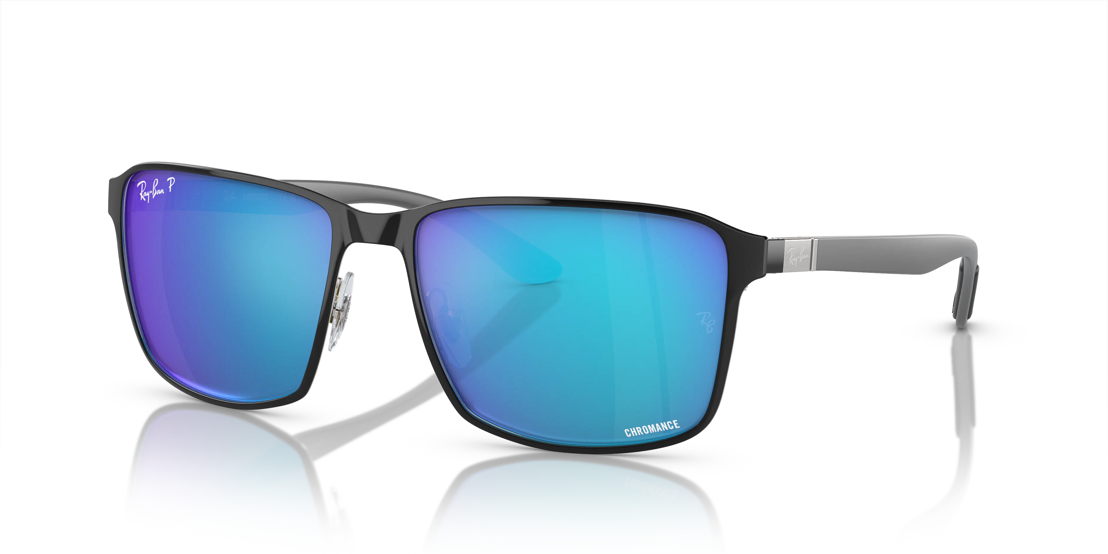 Angle_Left01, Ray-Ban RB3721 Polarized+ Lenses 0RB3721CH 9144A1 Sonnenbrille