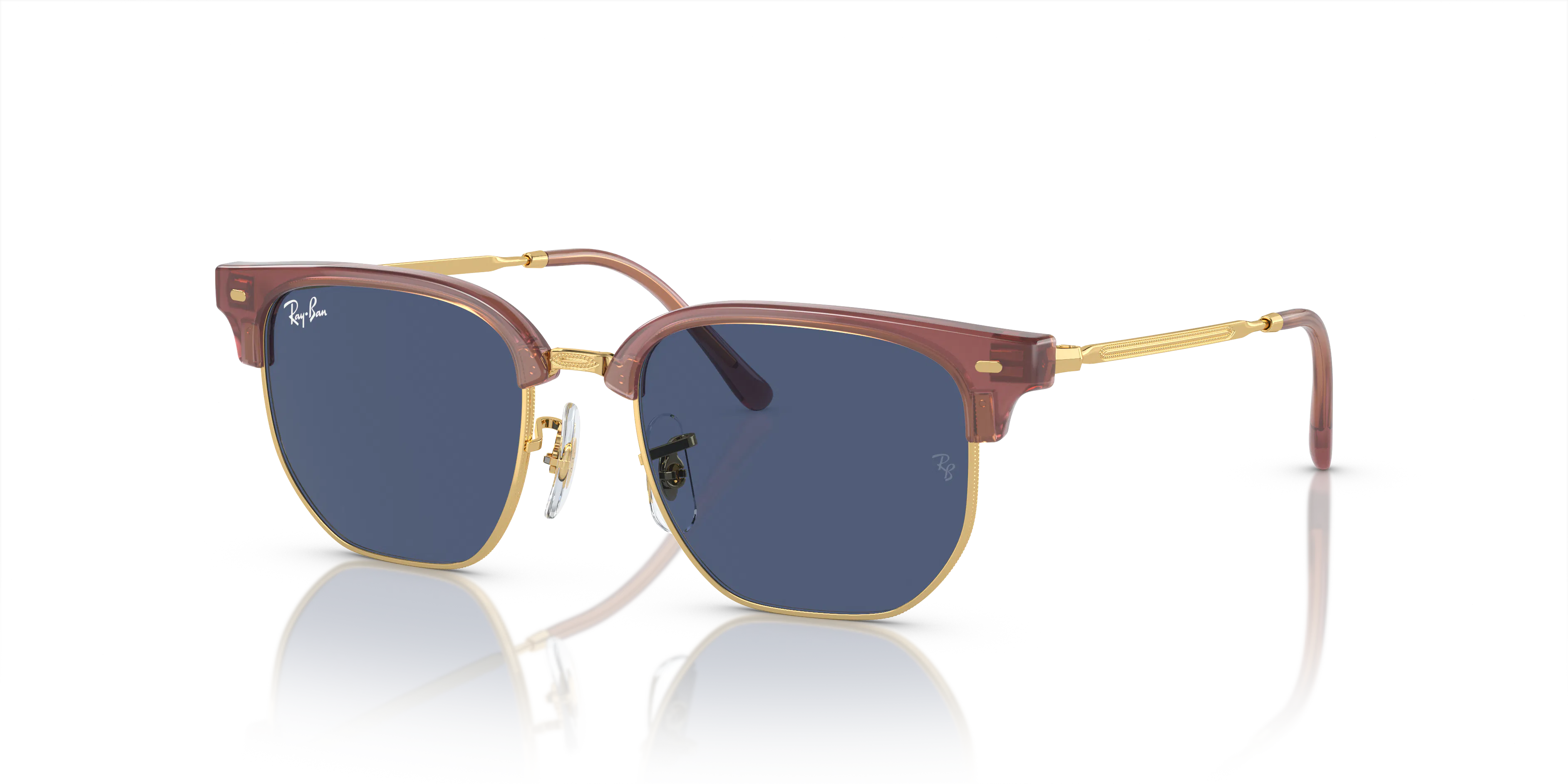 Angle_Left01, Ray-Ban JUNIOR NEW CLUBMASTER 0RJ9116S 715680 Sonnenbrille