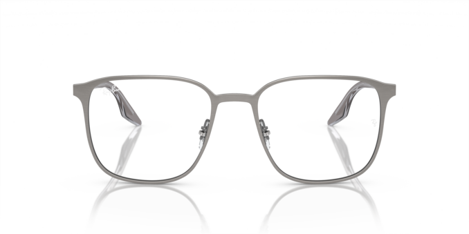 Front Ray-Ban 0RX6512 2553 Brille Grau
