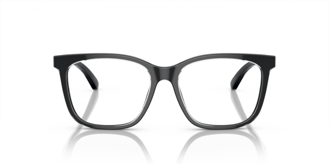 Front Emporio Armani 0EA3228 6051 Brille Schwarz, Transparent