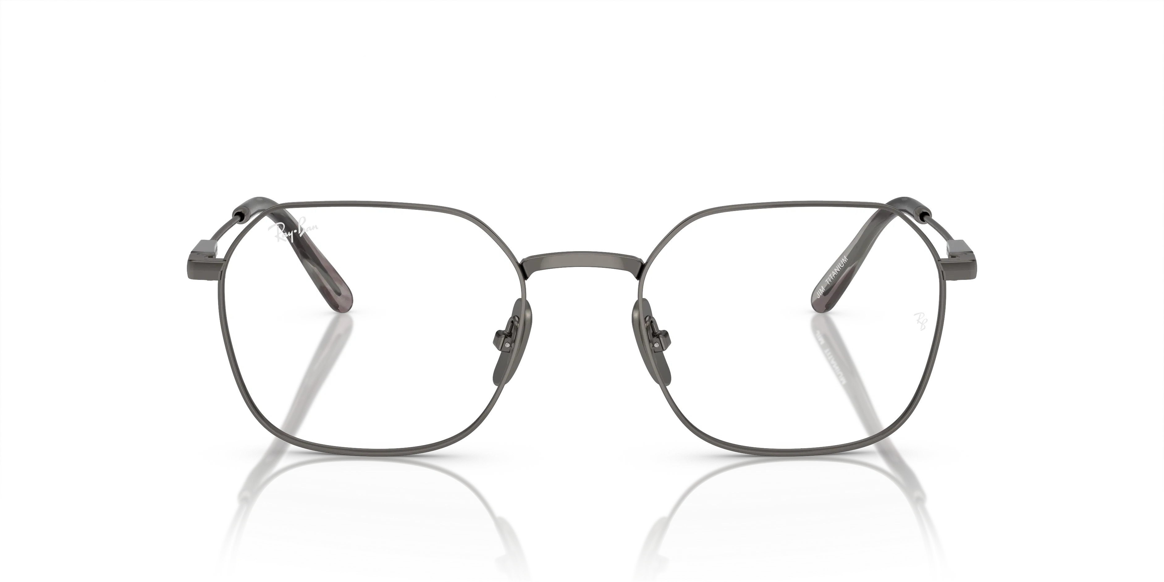 Front, Ray-Ban Jim Titanium Optics 0RX8794 1000 Brille