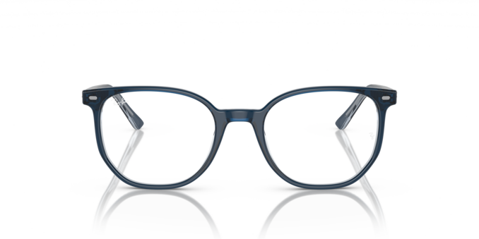 Front Ray-Ban ELLIOT 0RX5397 8324 Brille Blau, Transparent