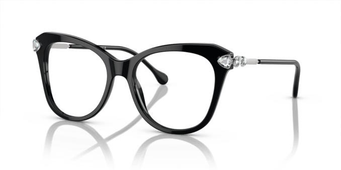 Angle_Left01 Swarovski 0SK2012 1038 Brille Schwarz