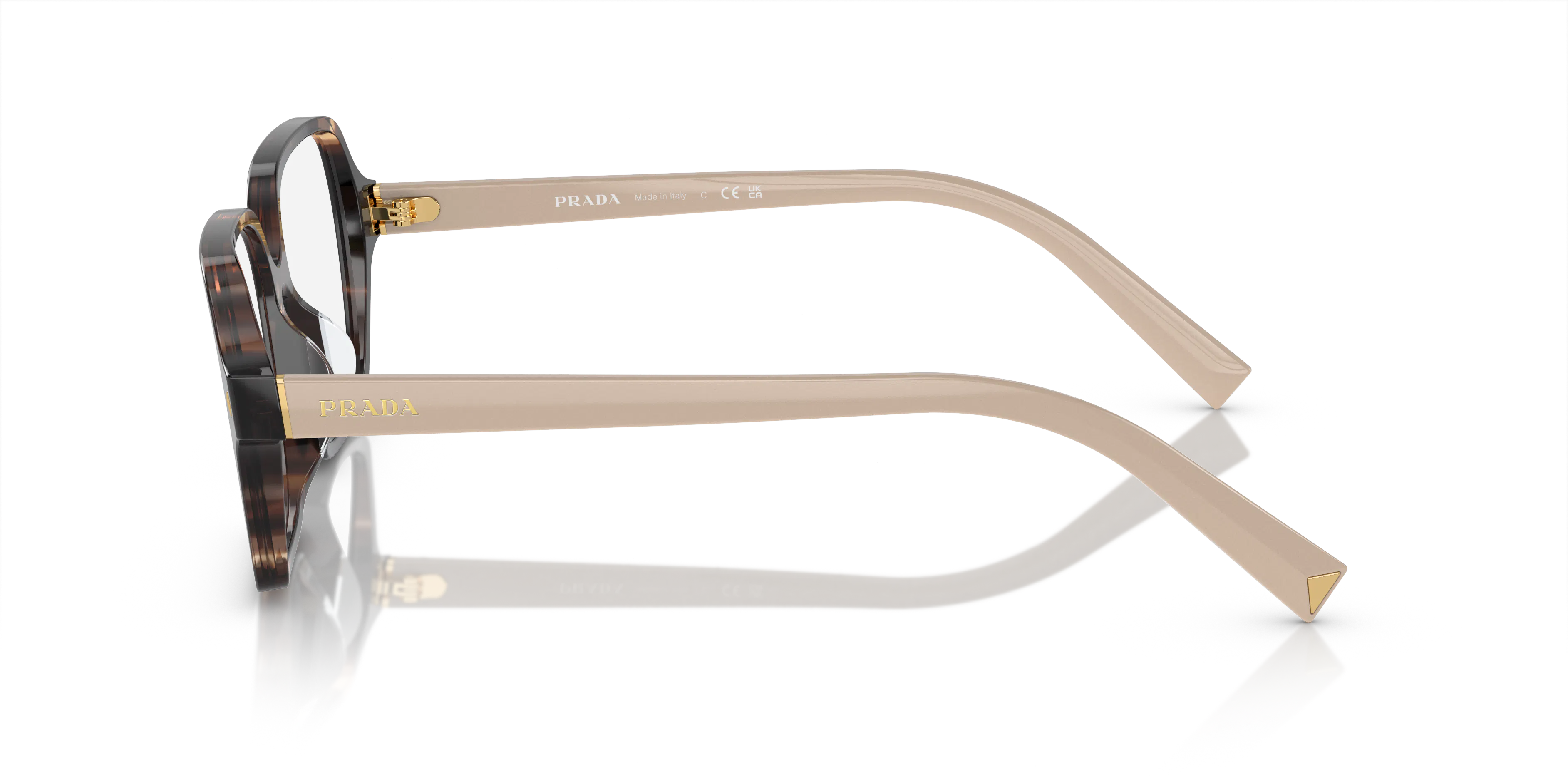 Angle_Left02, Prada 0PR A02V 07R1O1 Brille