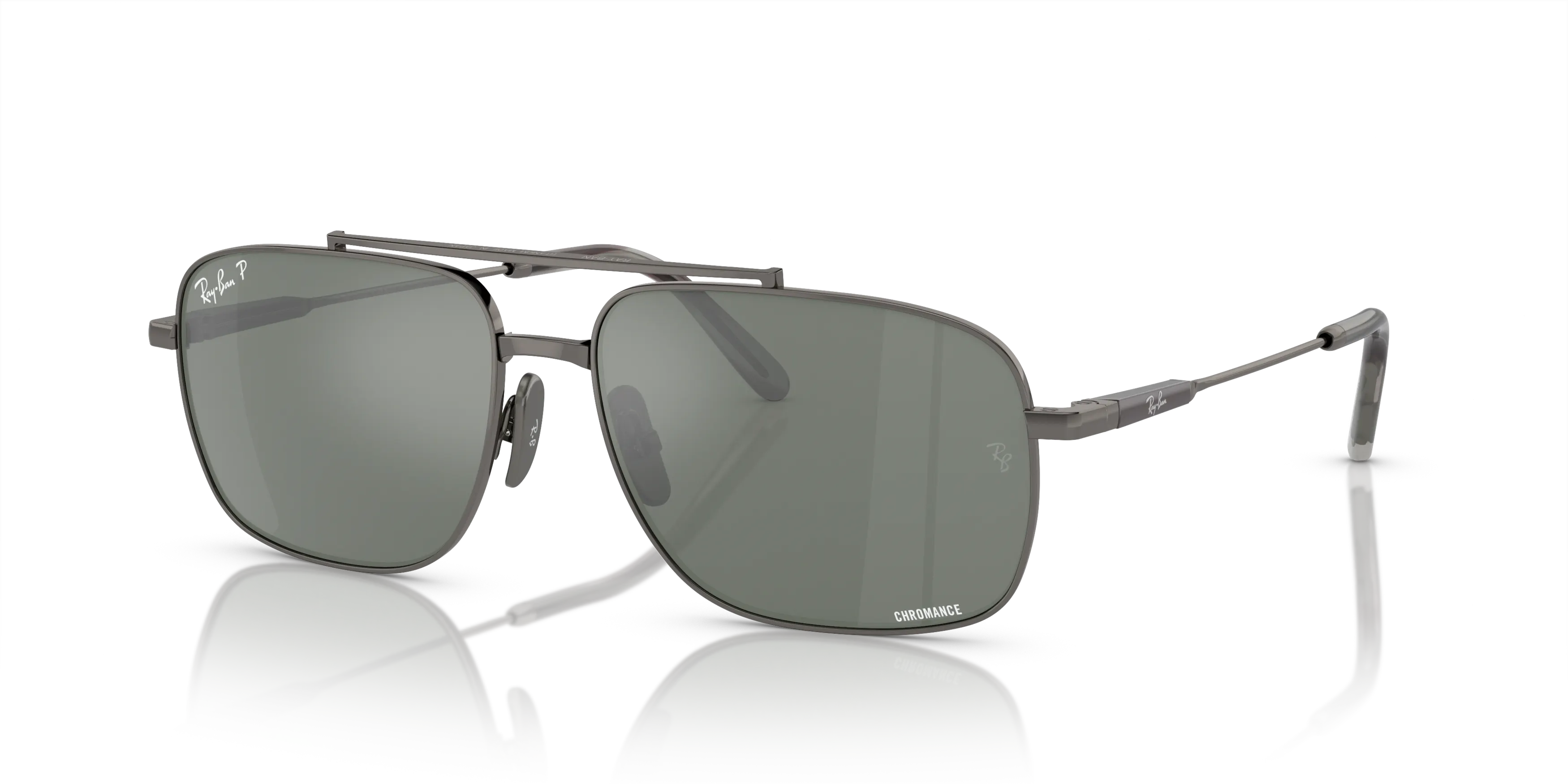 Angle_Left01, Ray-Ban MICHAEL TITANIUM 0RB8096 165/GK Sonnenbrille