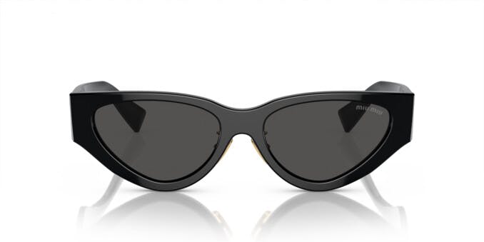 Miu Miu 0MU 03ZS 1AB5S0 Damen Sonnenbrille in Schwarz | Apollo