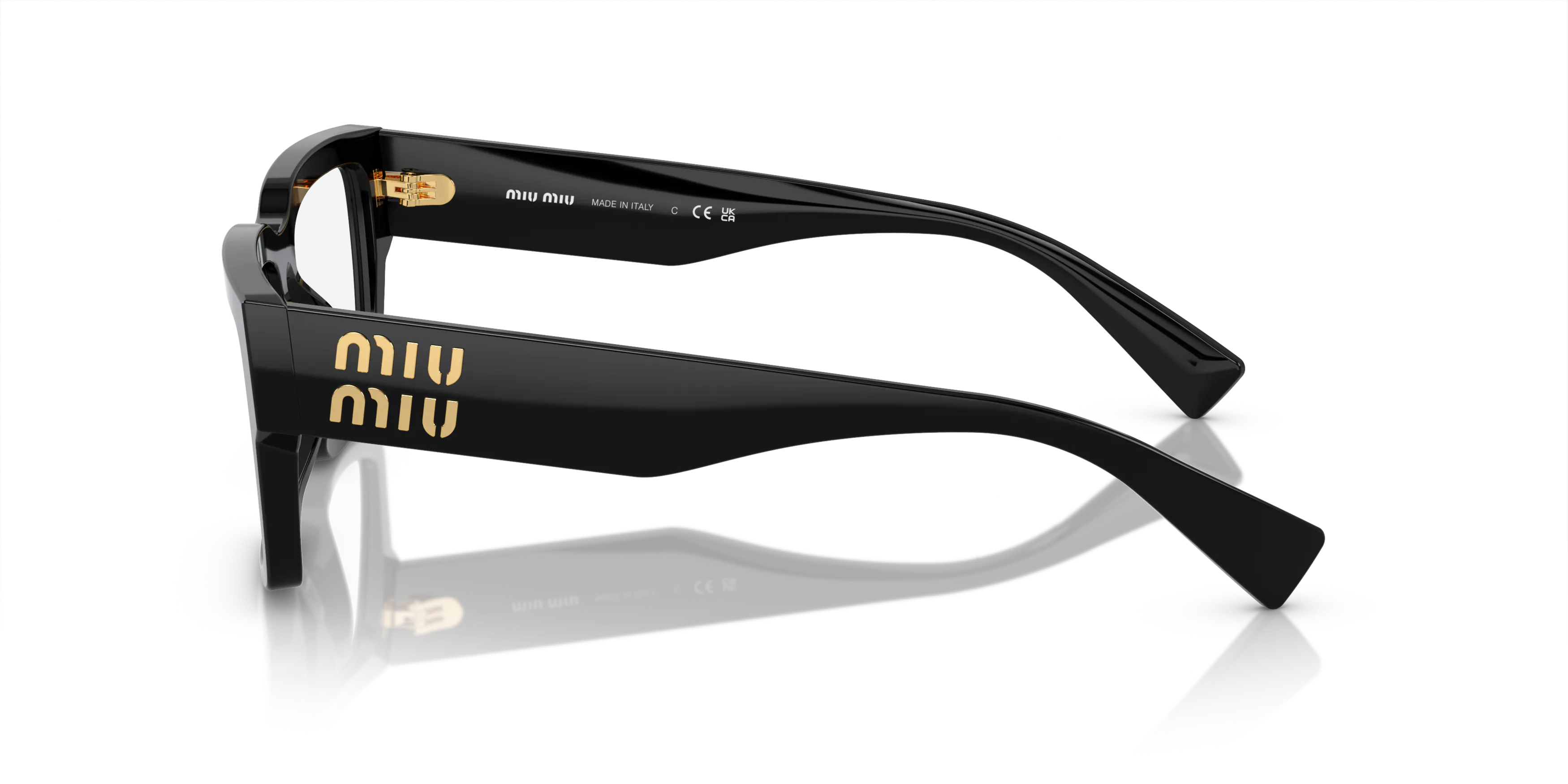 Angle_Left02, Miu Miu MU 02XV 0MU 02XV 1AB1O1 Brille