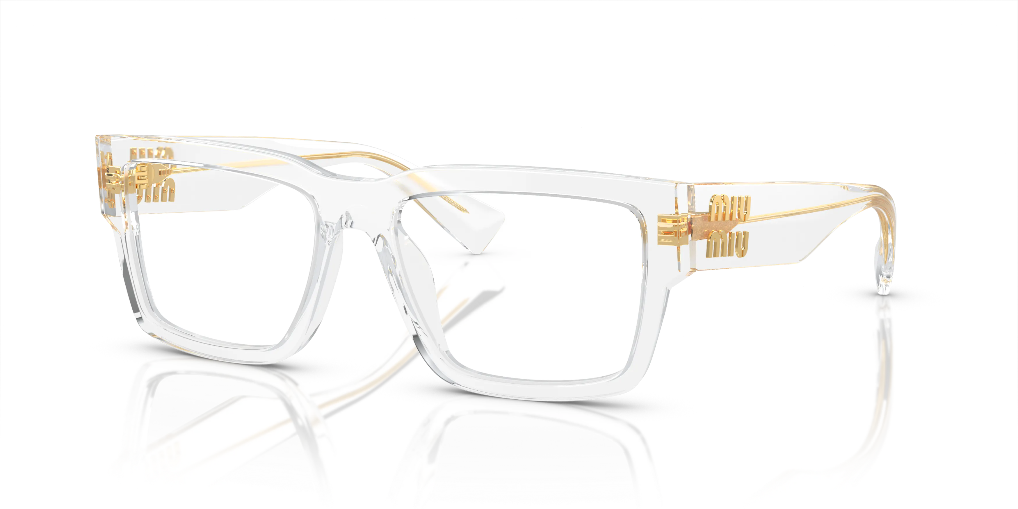 Angle_Left01, Miu Miu MU 02XV 0MU 02XV 2AZ1O1 Brille