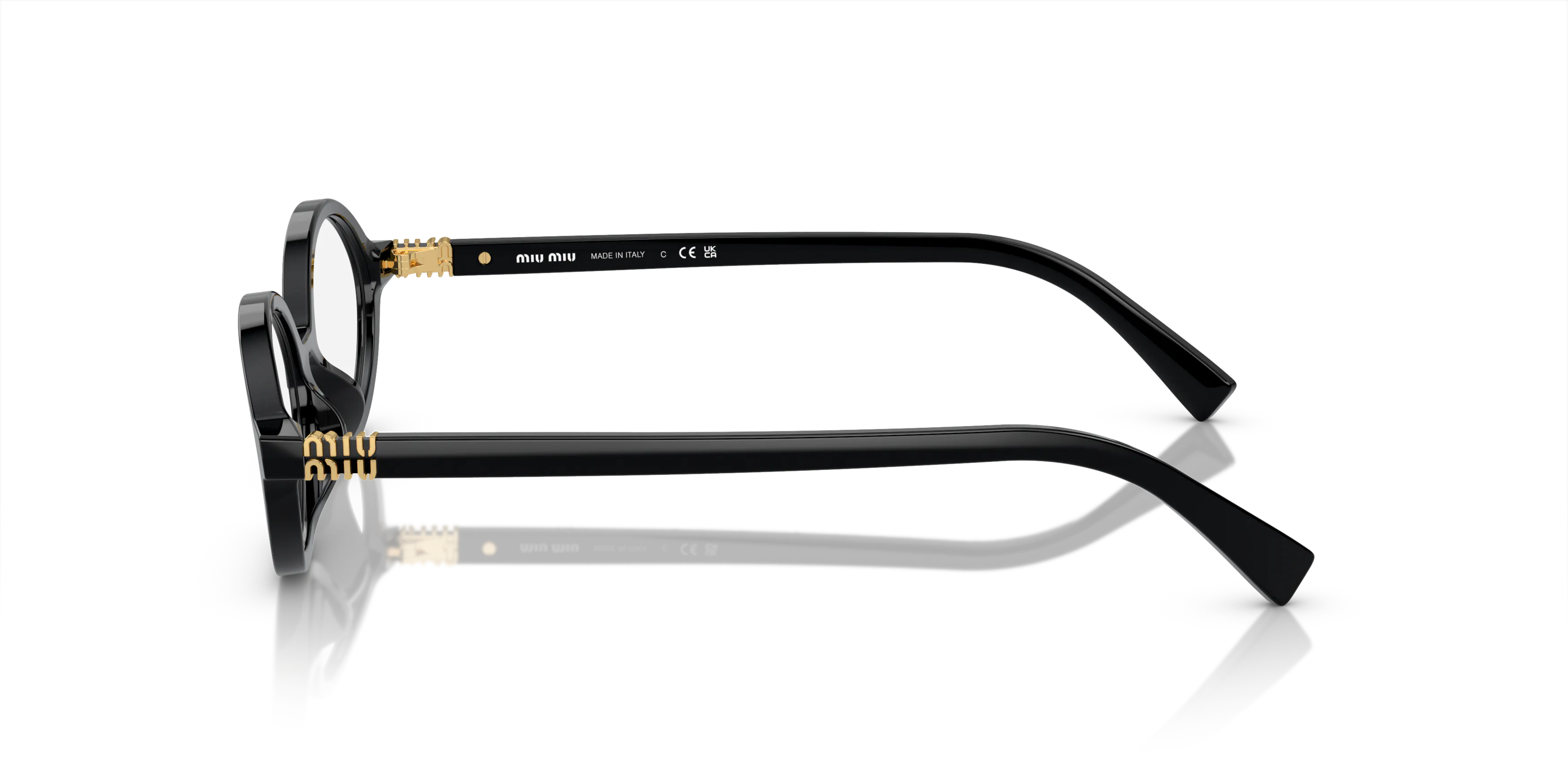 Angle_Left02, Miu Miu MU 01XV 0MU 01XV 1AB1O1 Brille
