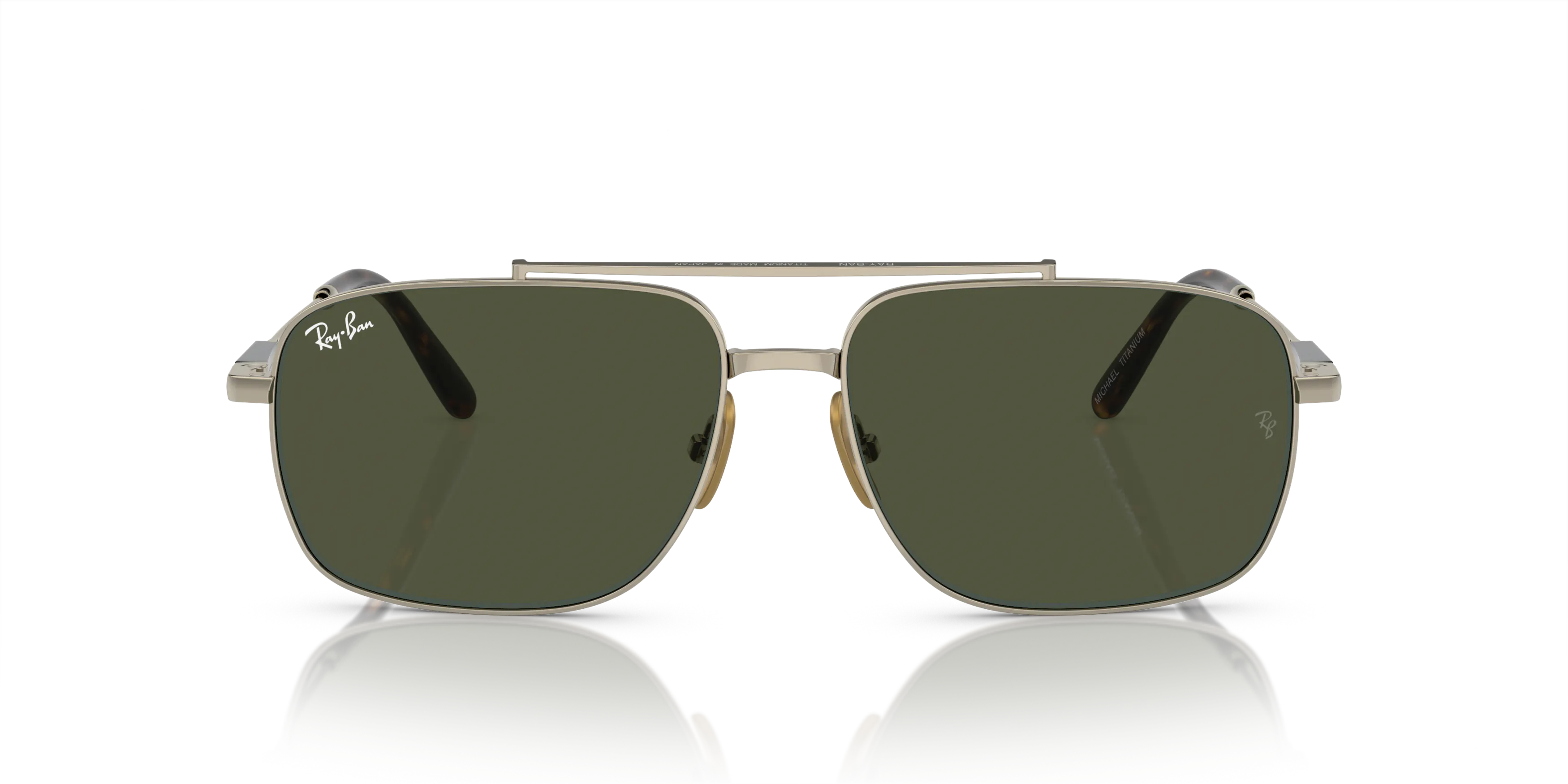 Front, Ray-Ban MICHAEL TITANIUM 0RB8096 926531 Sonnenbrille