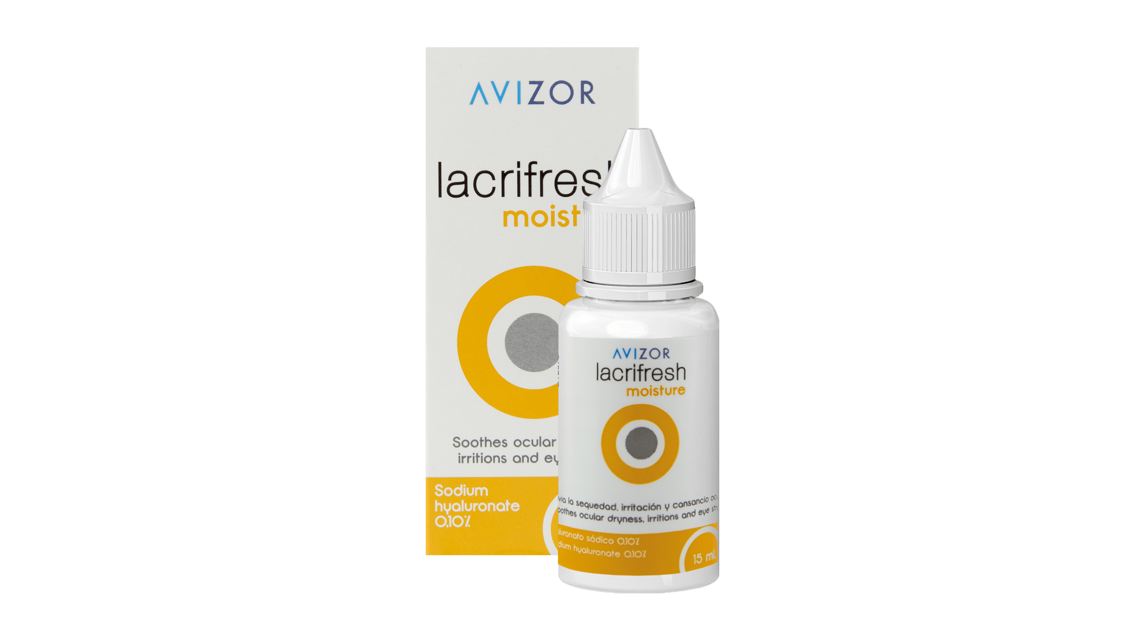 Front AVIZOR Lacrifresh moisture 15ml Augensprays & Augensprays & -tropfen Standardgröße 15ml
