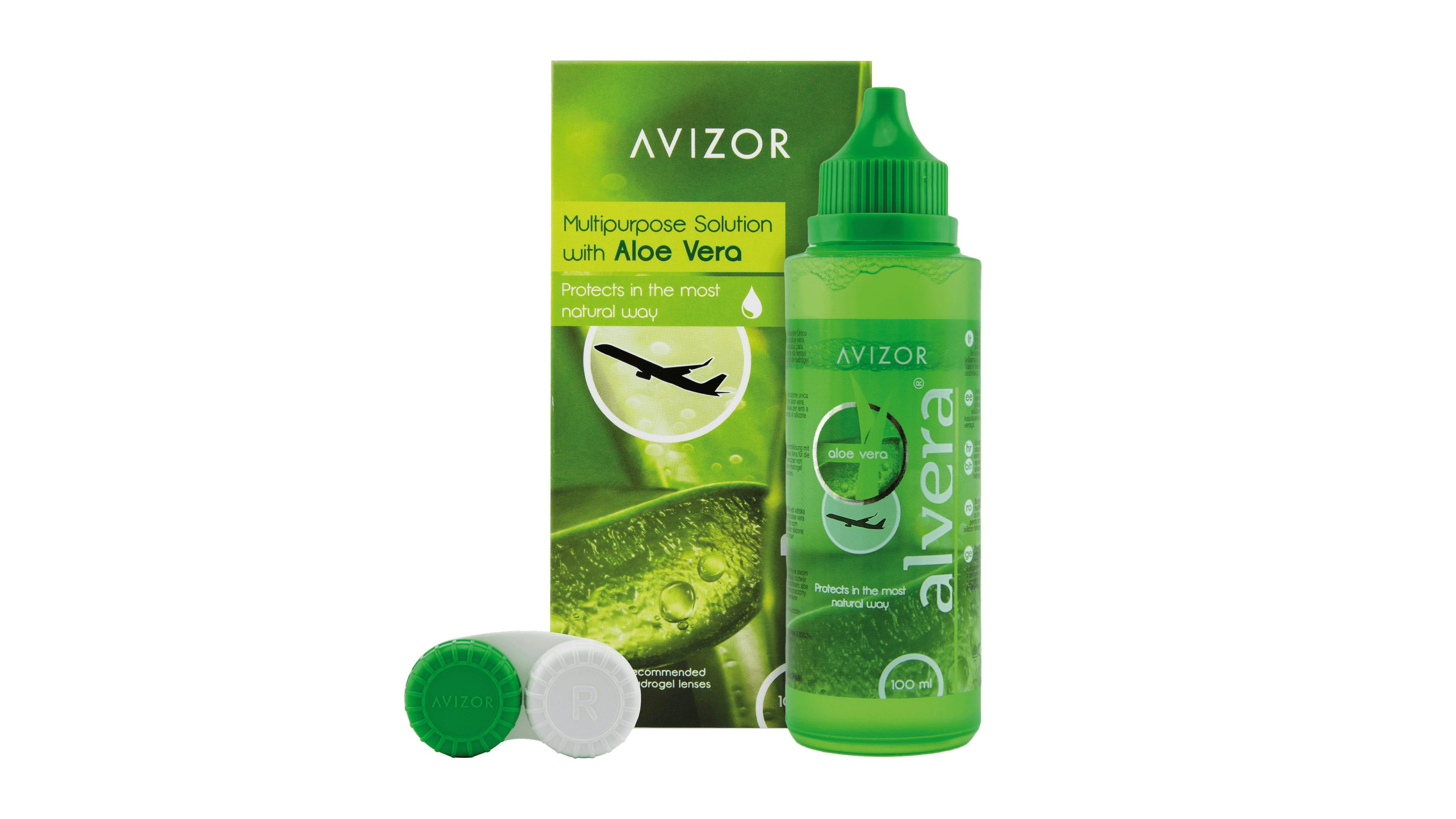 Front Alvera AVIZOR Alvera All-in-One Pflege All-in-One Pflege Reisepack 100ml