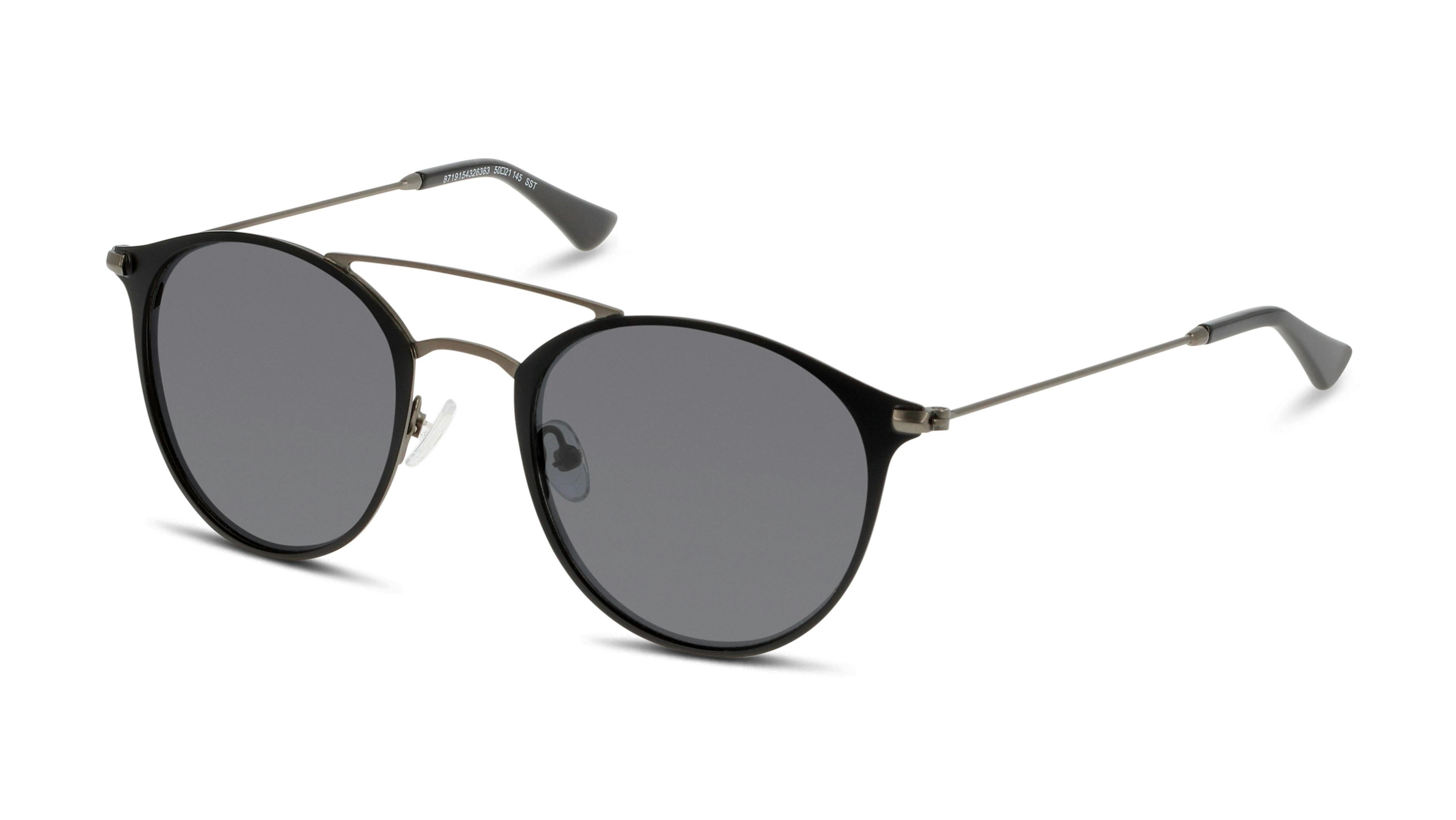 Solaris polarisiert Damen Sonnenbrille in Schwarz und Grau | Apollo