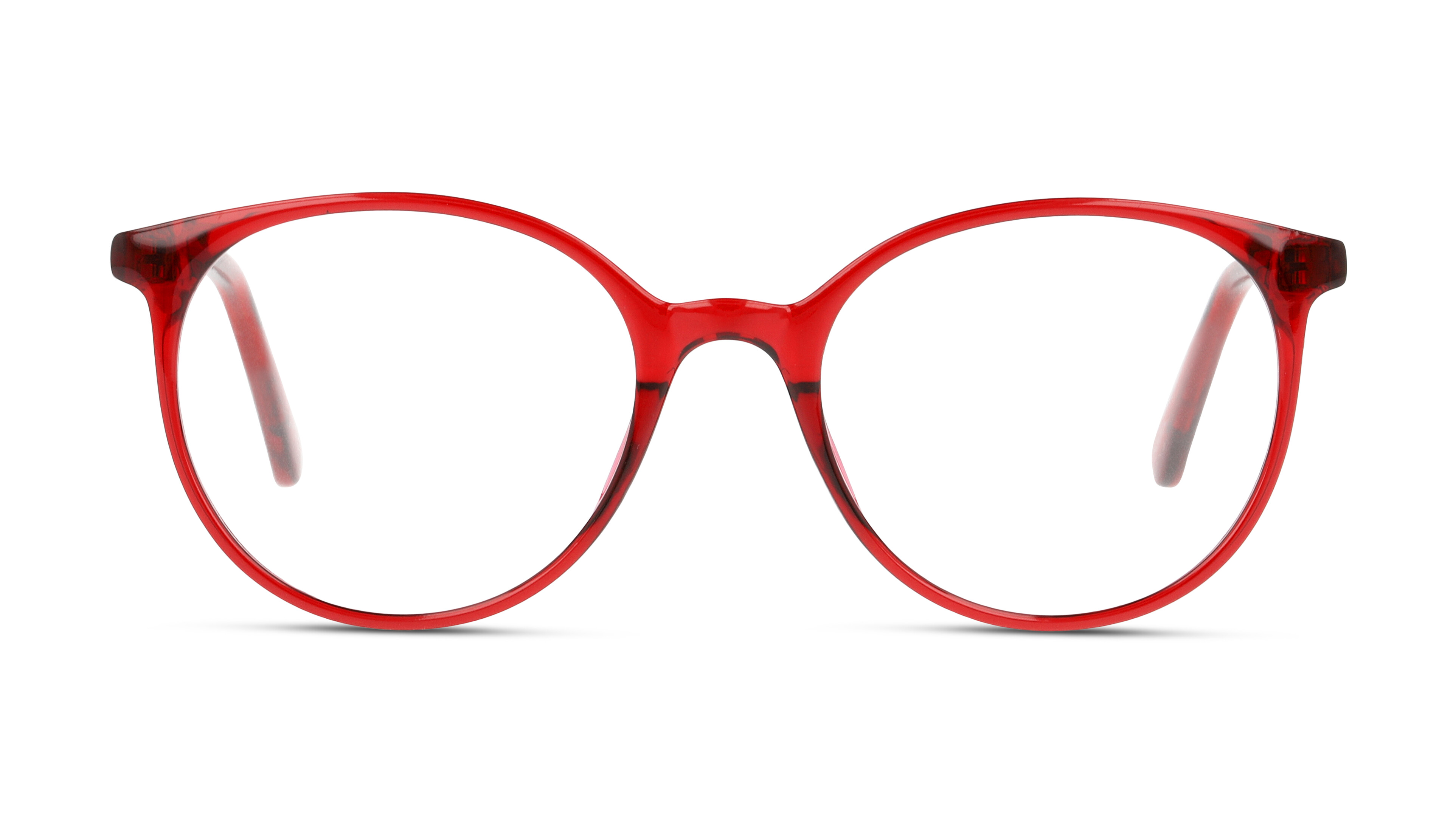 Front Seen SNJT01 RR00 Brille Rot