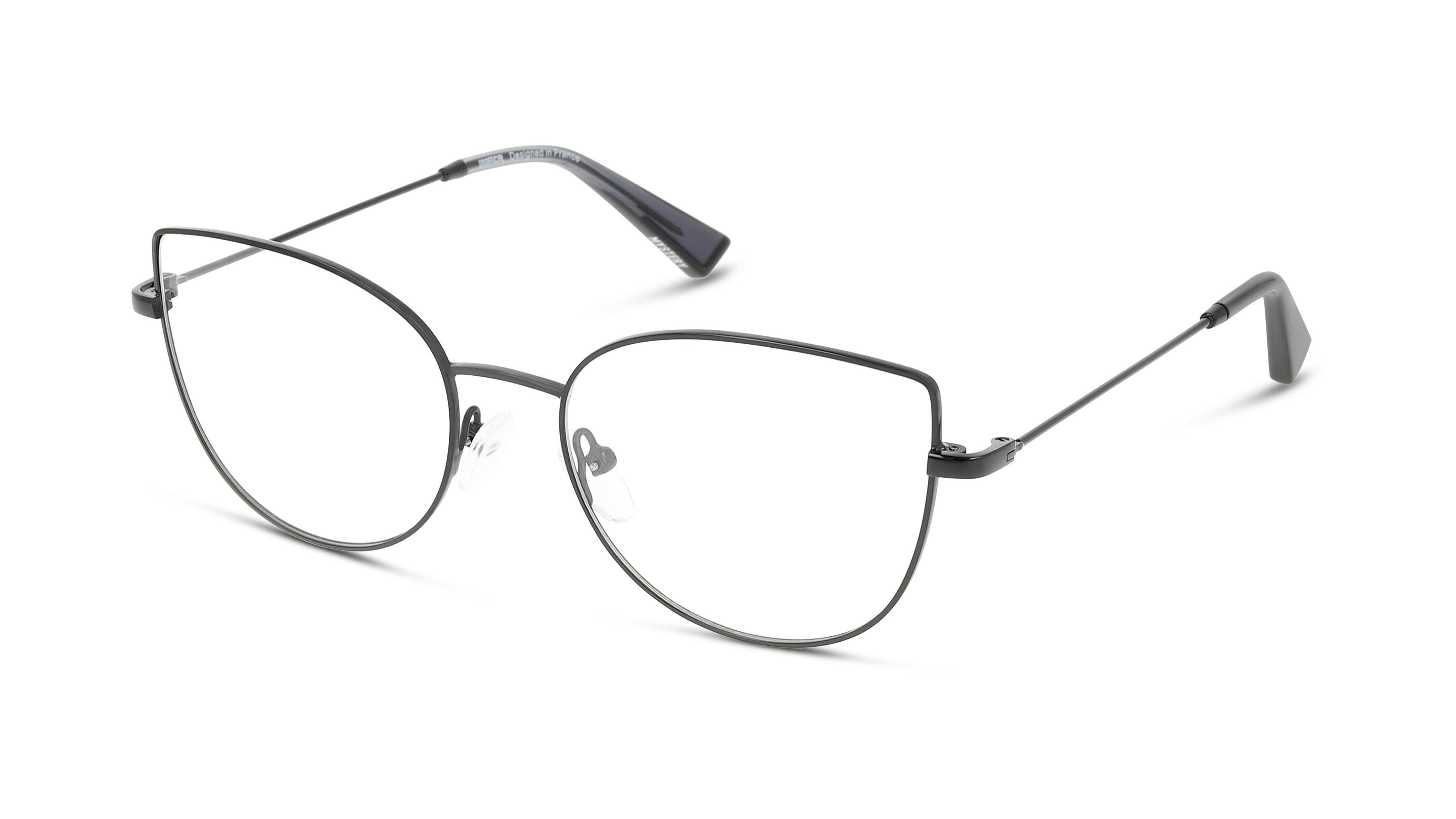 UNOFFICIAL Metall schwarz Damen Brille in Schwarz | Apollo Online 