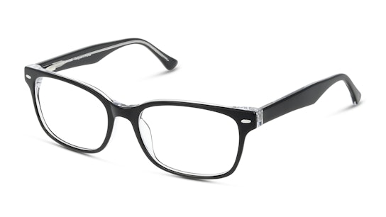 UNOFFICIAL UNOM0012 BT00 Brille Schwarz, Transparent