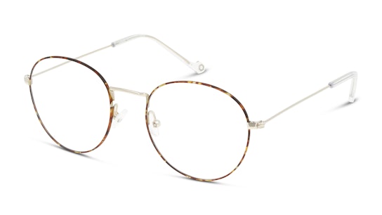 UNOFFICIAL UNOM0065 HS00 Brille Havana, Silberfarben