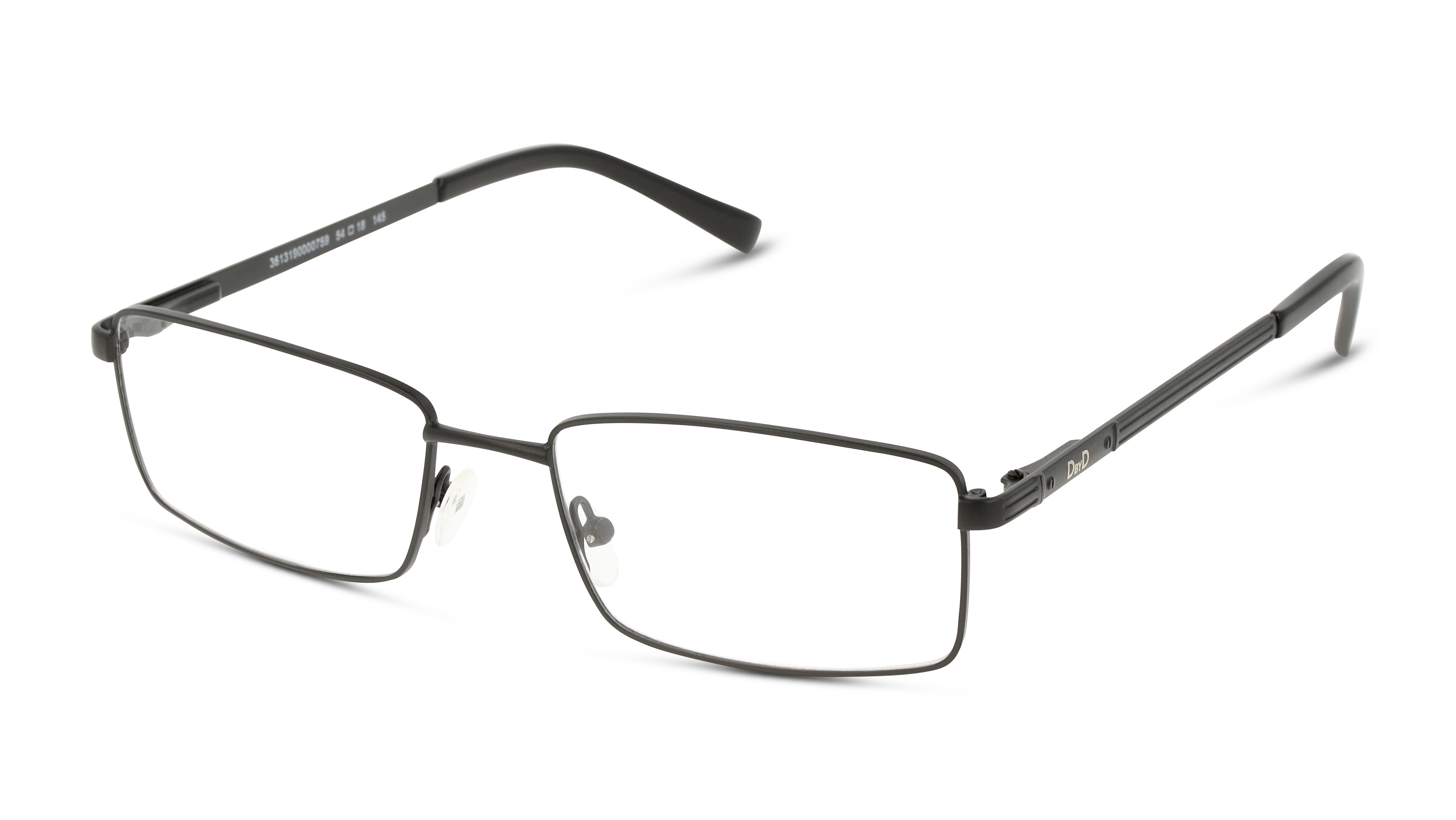 Angle_Left01 DbyD DYH11 BB00 Brille Schwarz