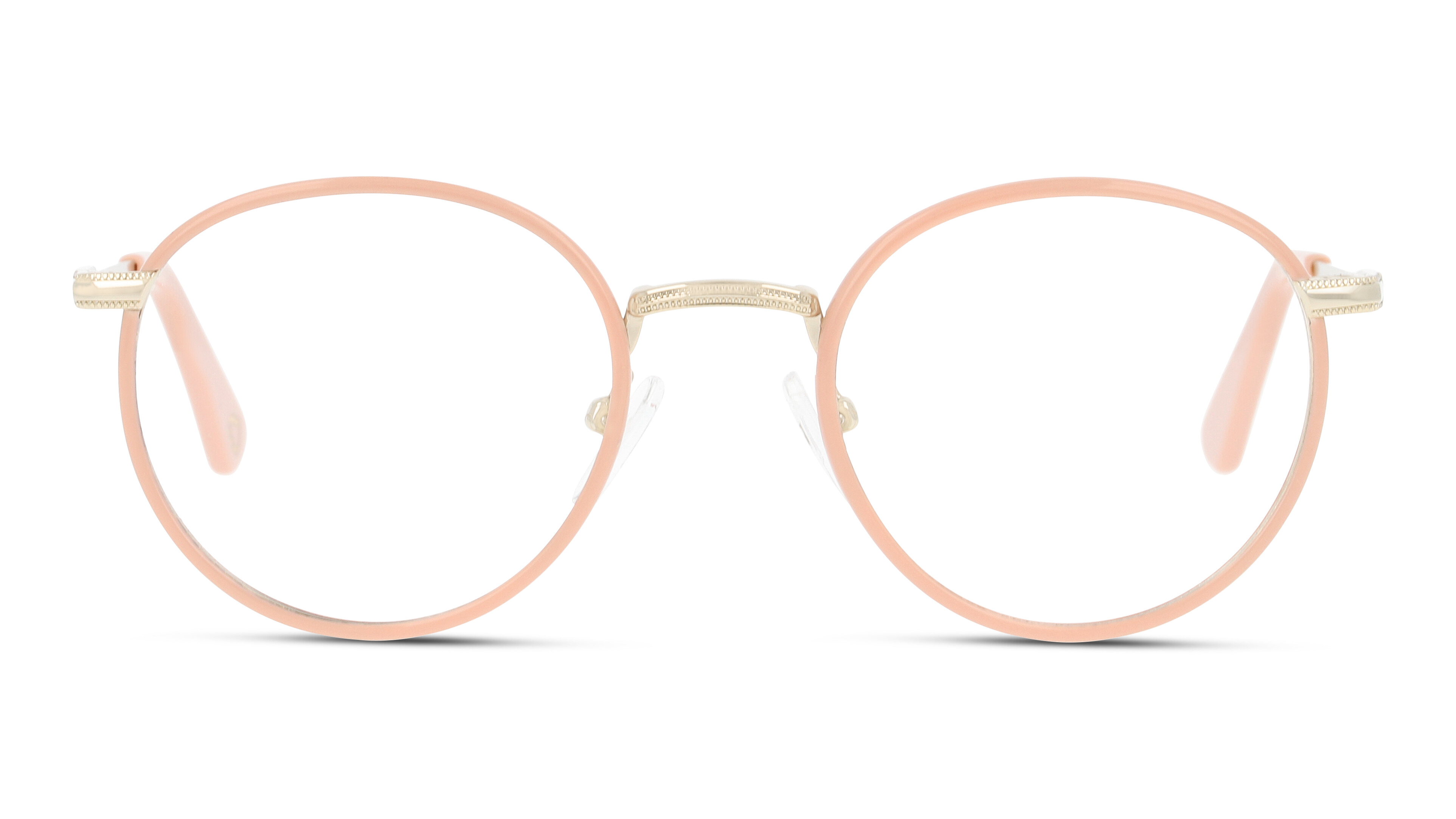 Front UNOFFICIAL UNOT0104 PD00 Brille Rosa, Goldfarben