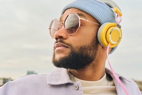 UNOFFICIAL Metall rosa Damen Sonnenbrille in Rosa | Apollo Online 