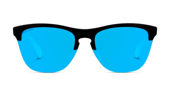 Oakley Frogskins Lite 0OO9374 937402 Sonnenbrille Blau / Schwarz