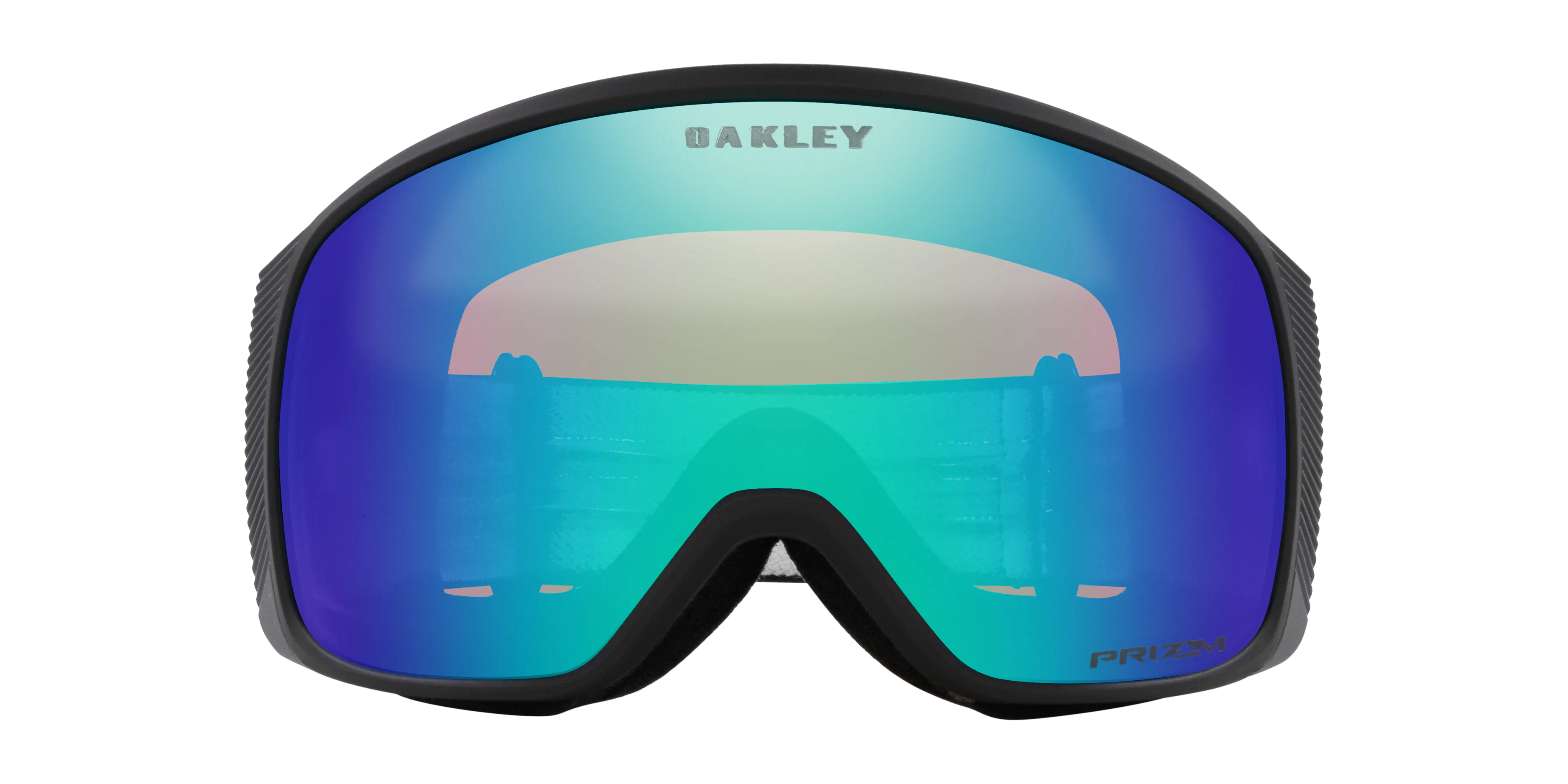 Front, Oakley FLIGHT TRACKER M 0OO7105 Prizm Snow Argon Iridium Skibrille