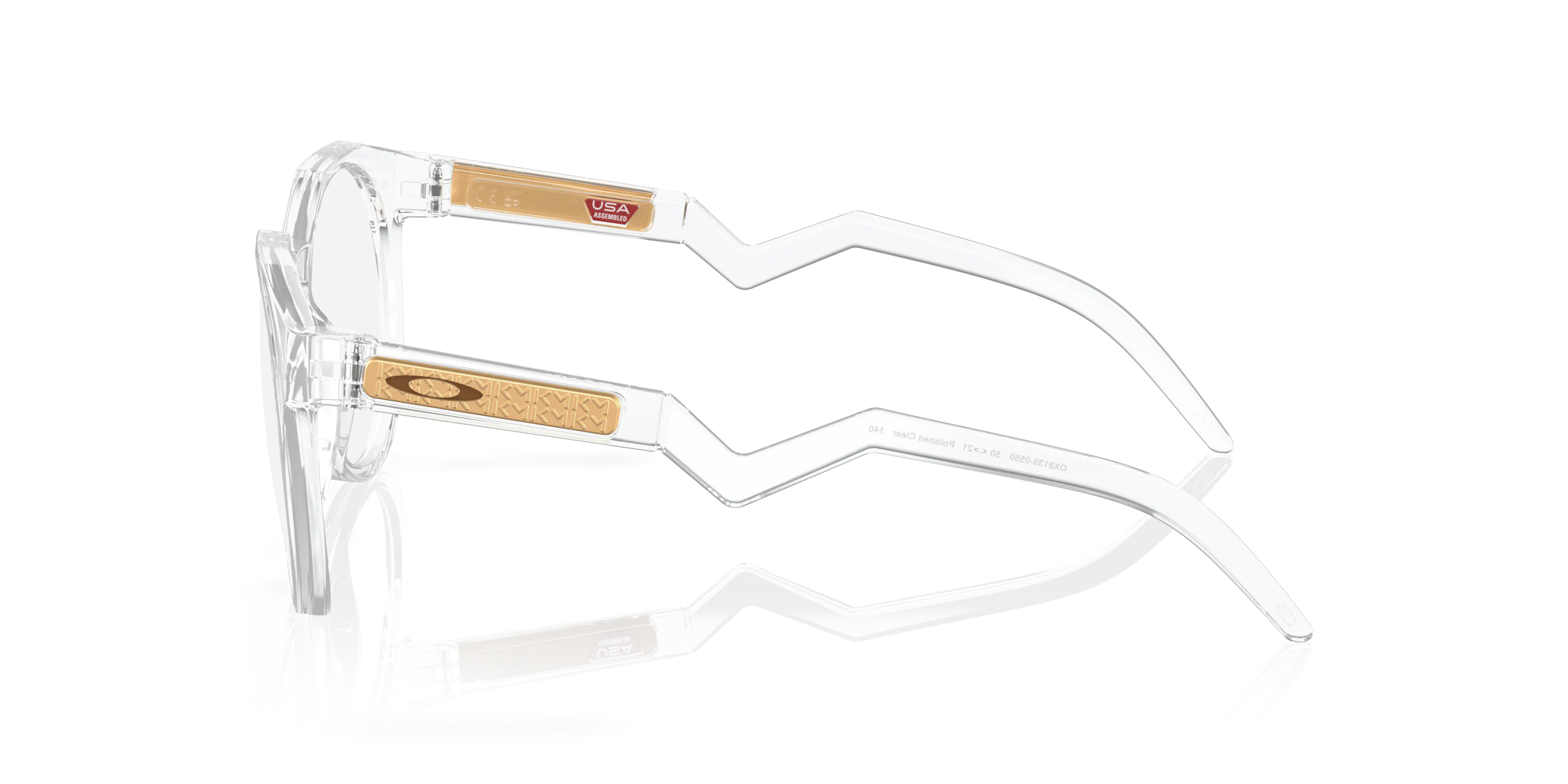 Angle_Left02, Oakley Kylian Mbappé Signature Series HSTN RX 0OX8139 813905 Brille