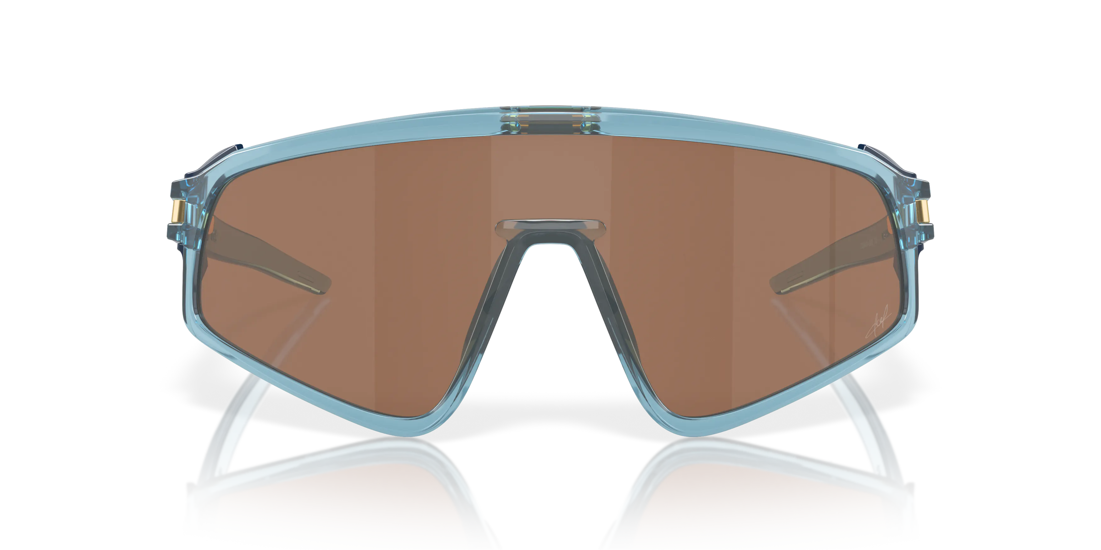 Front, Oakley Kylian Mbappé Signature Series Latch Panel 0OO9404 940408 Sonnenbrille