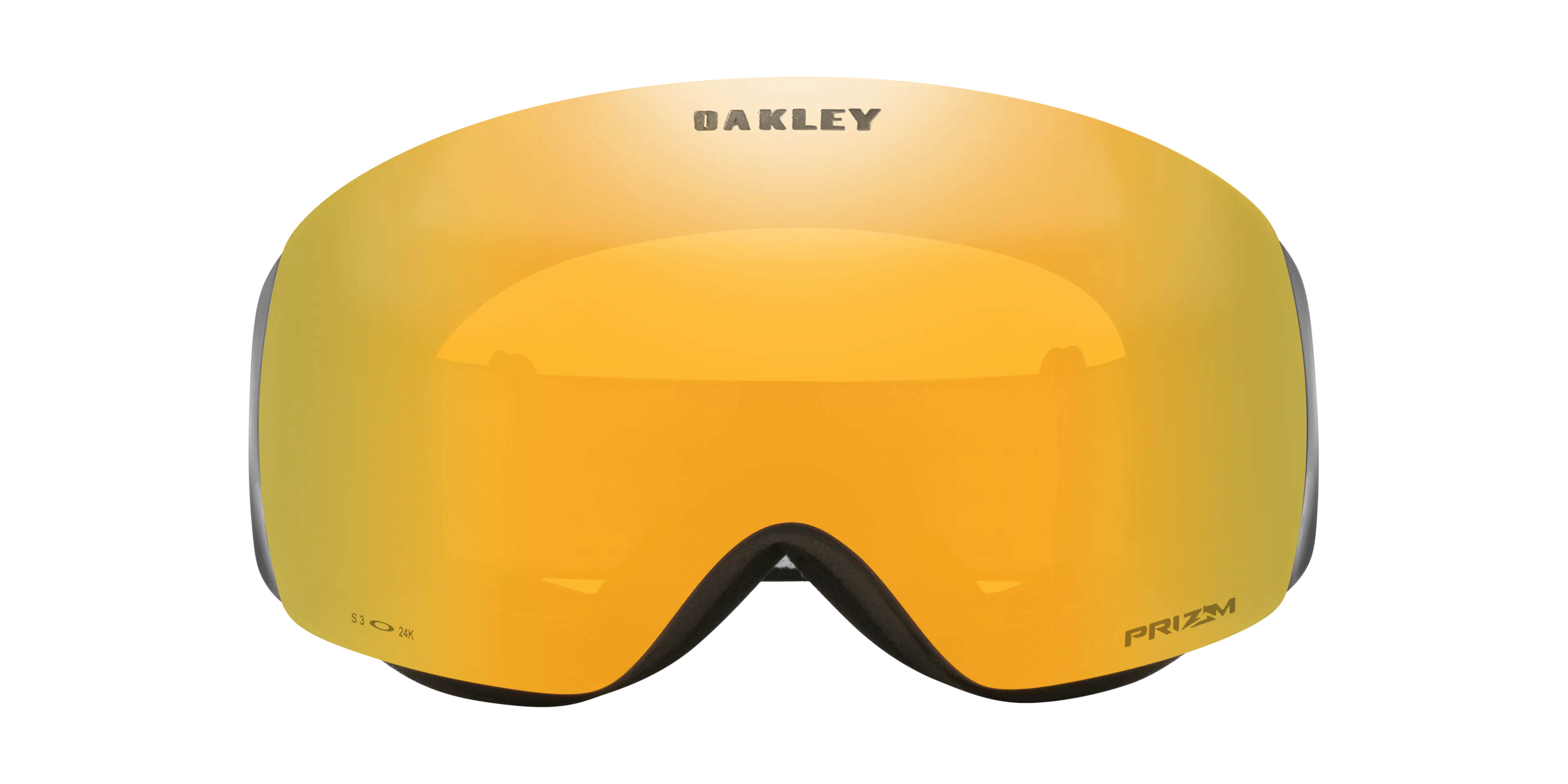 Front, Oakley FLIGHT DECK M 0OO7064 Prizm 24K Iridium Skibrille