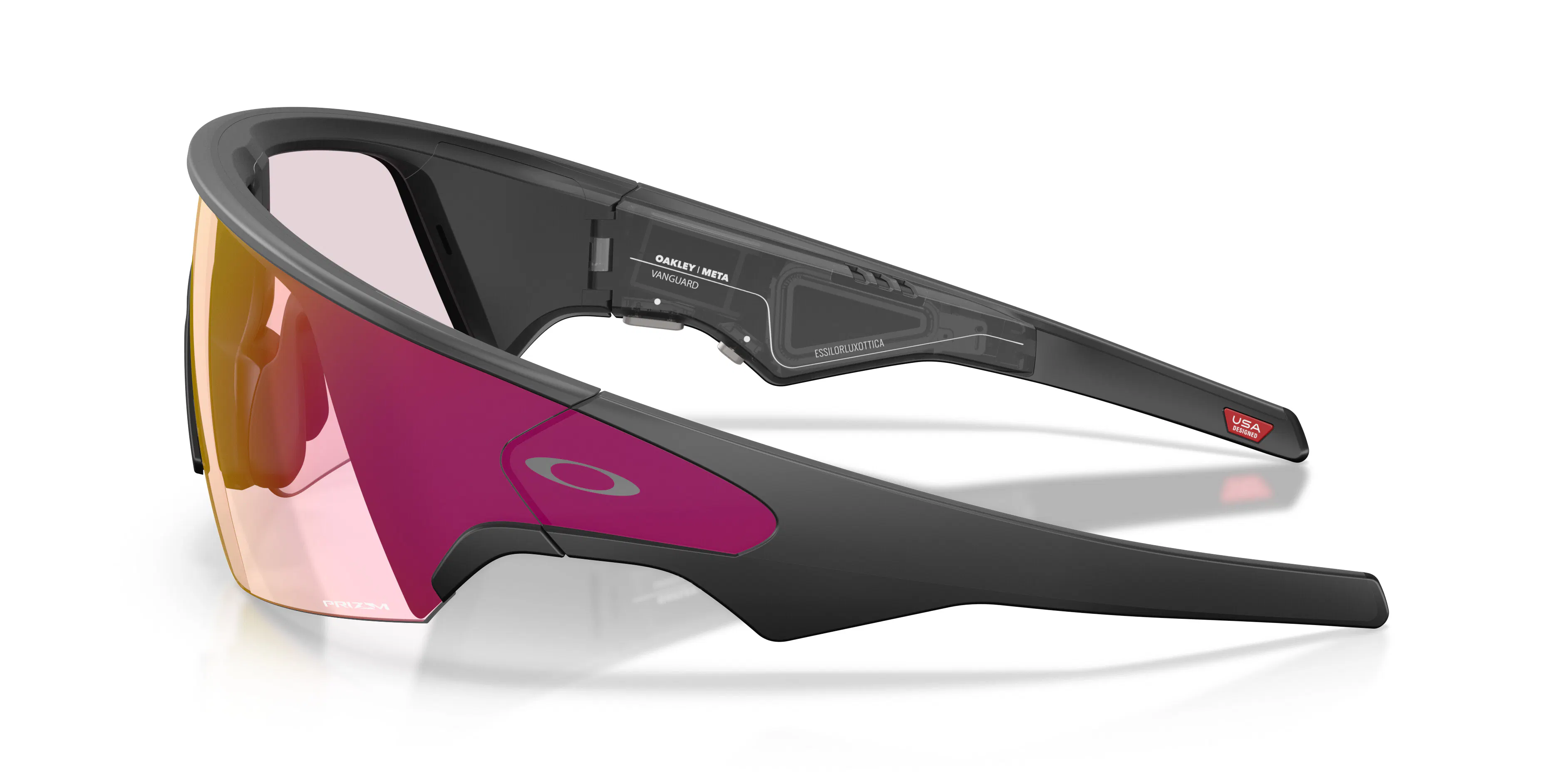 Detail01, OAKLEY | META VANGUARD Prizm Transitions Amber AI Glasses